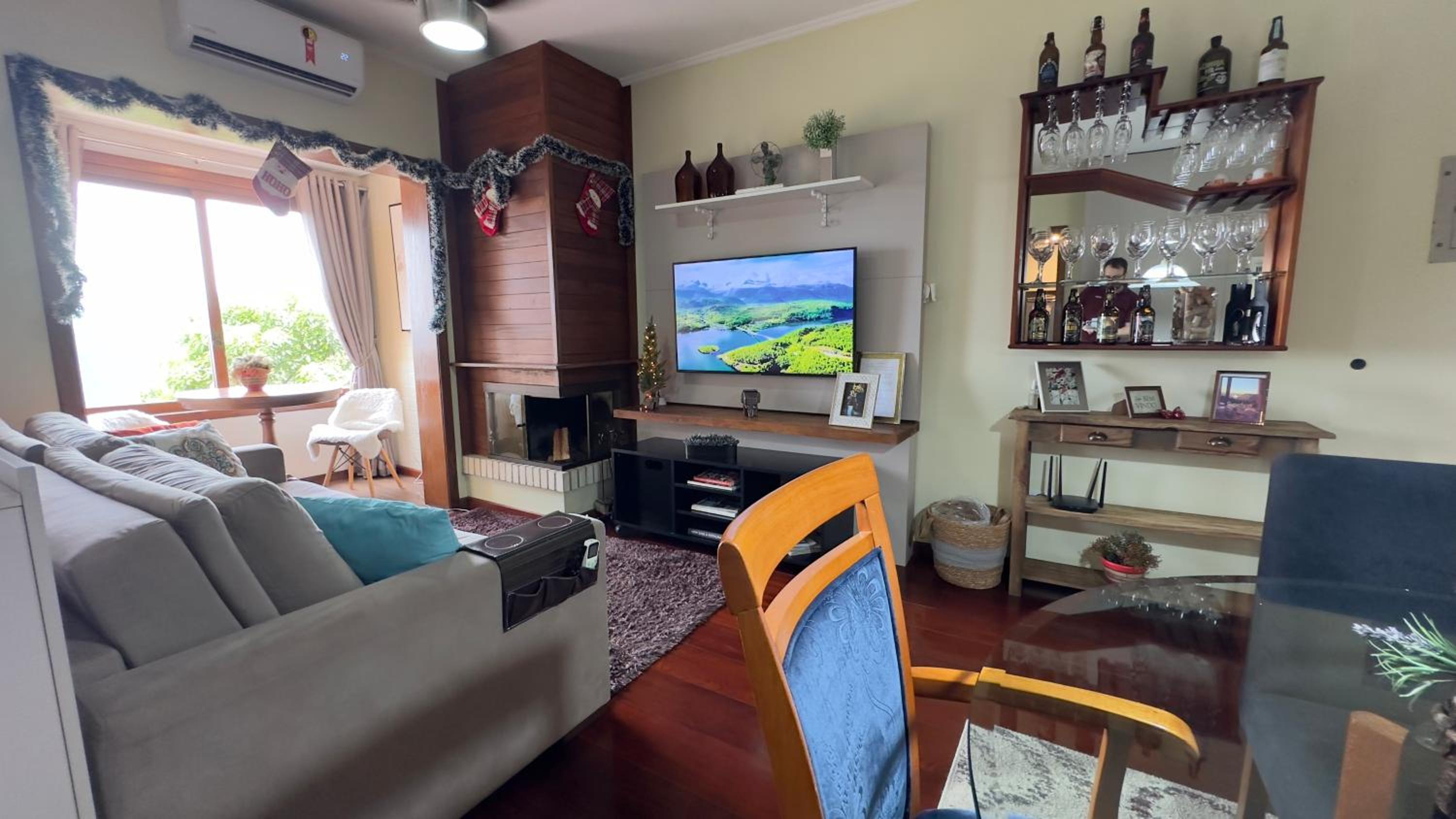Vista Única Gramado|Próx. Centro|Lareira|5 Pessoas