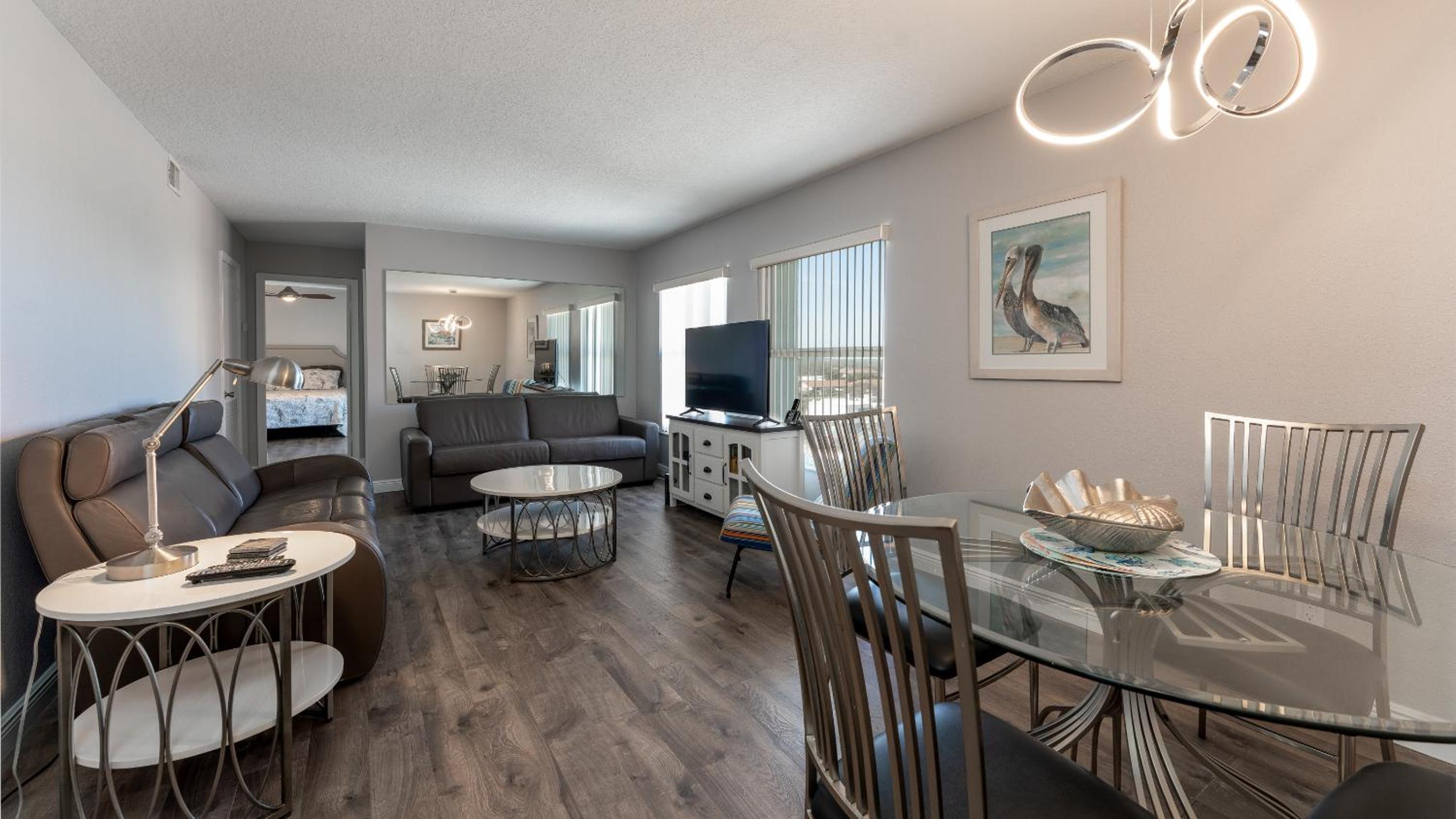 Direct Beach Access and 2 Pools located on the No-Drive Beach