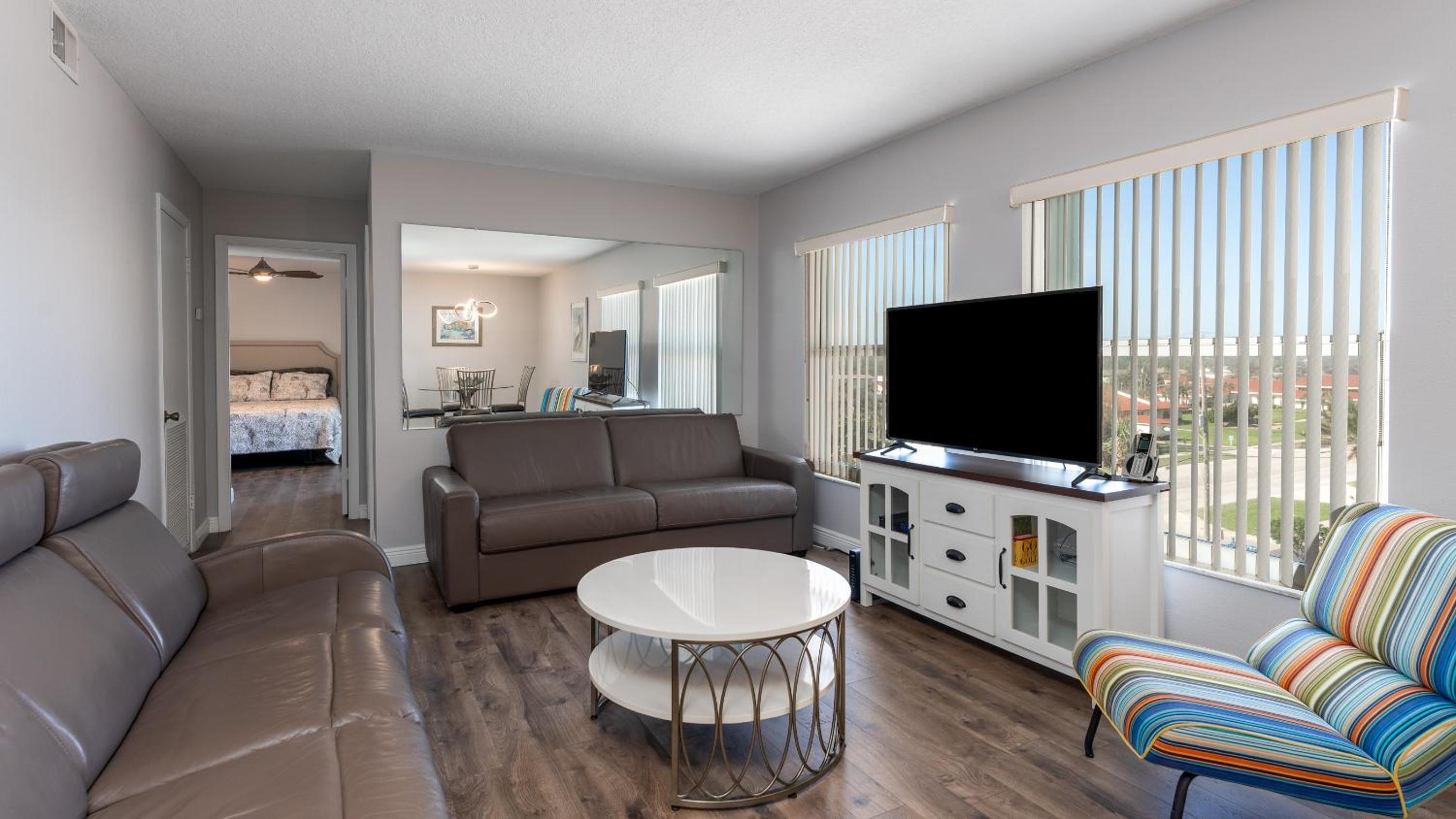 Direct Beach Access and 2 Pools located on the No-Drive Beach