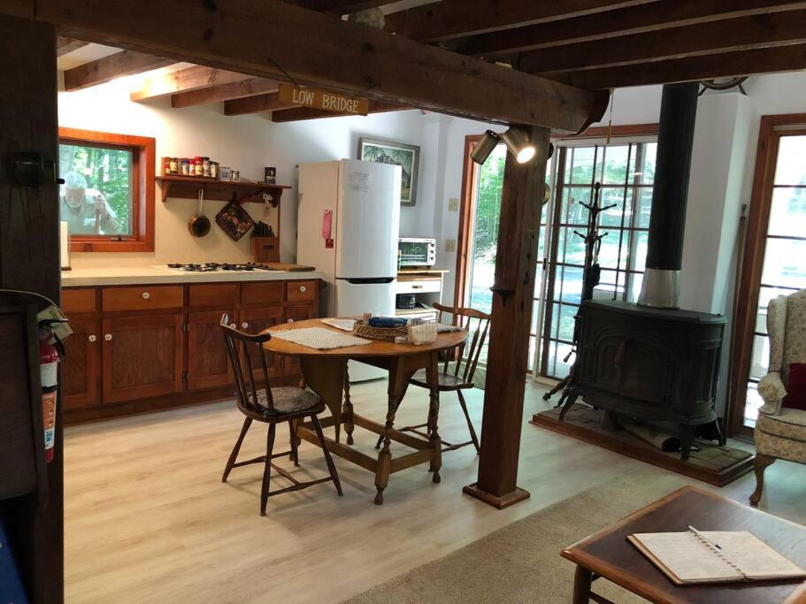 Quiet cottage on wooded property view 3