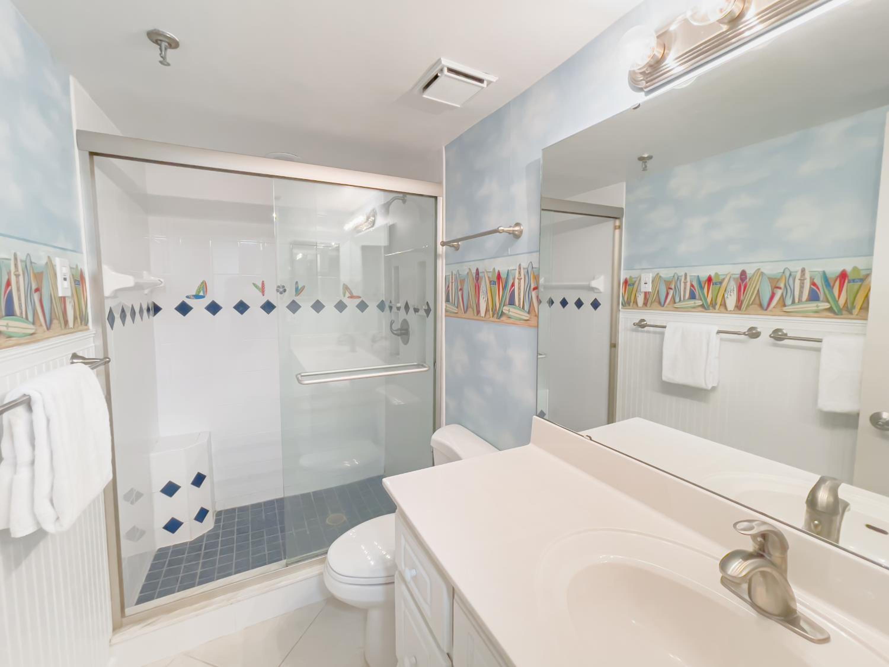Oceanfront views on no-drive beach with complex pool!