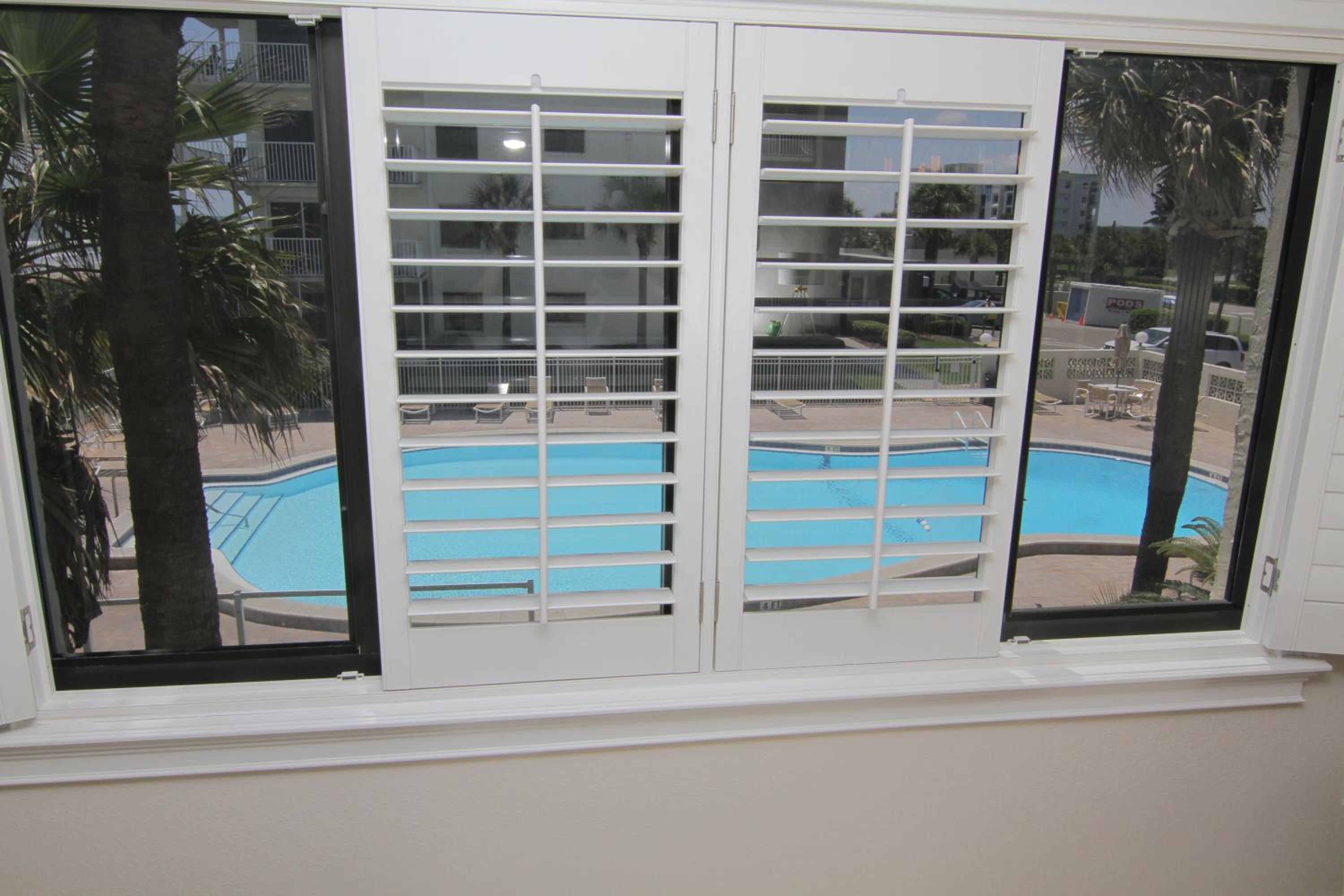Take in the oceanfront corner views located on the no-drive beach!