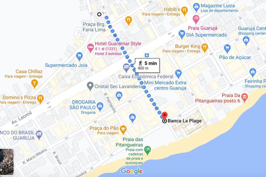 Remar Suítes 01 - Melhor localização do Guarujá e perto da praia!