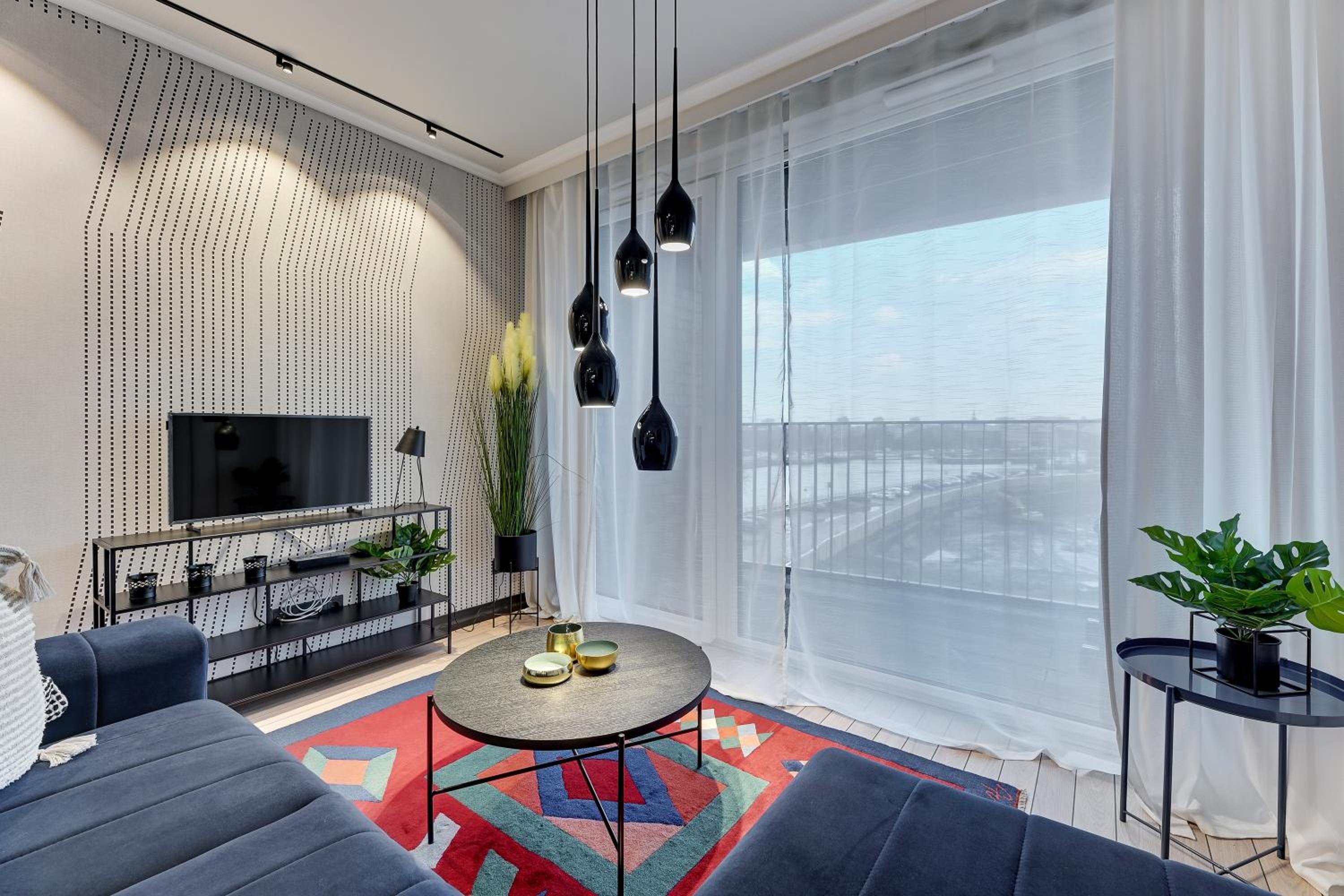 Chlebova - Riverside View Terrace, Free Parking, Gym & Kidsplay by Downtown Apartments