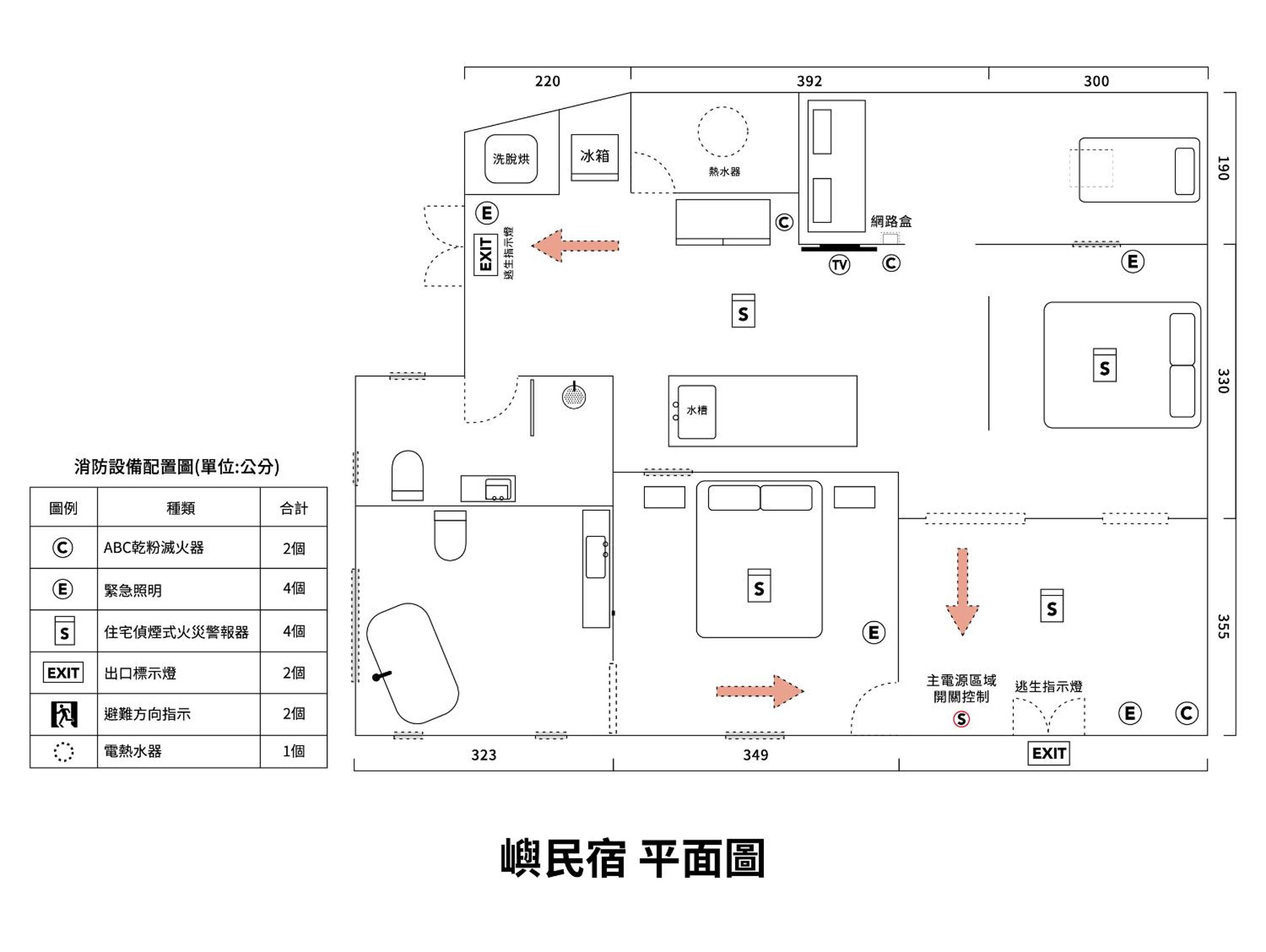 Yu Apartment包棟2-6人 view 4