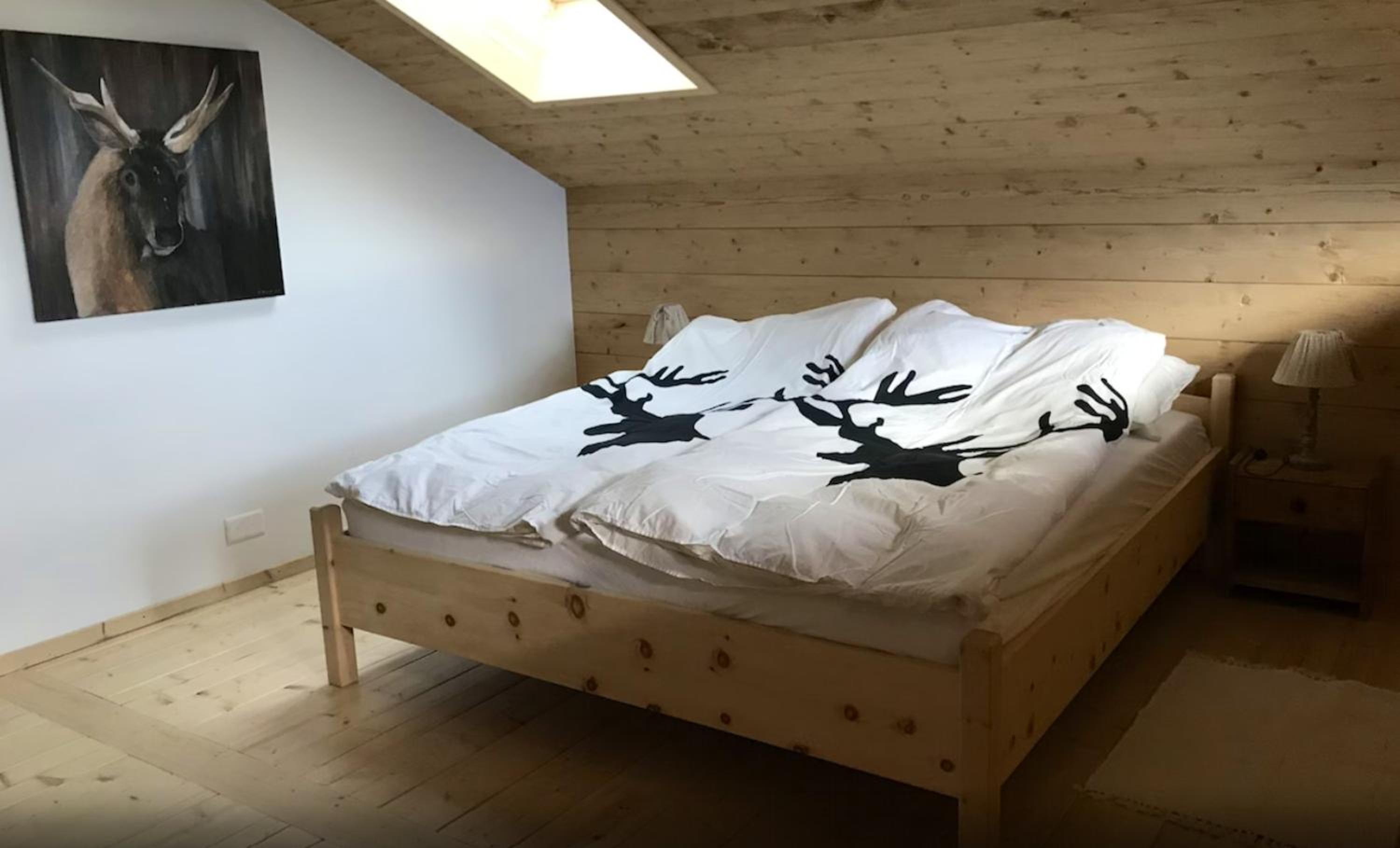 Contemporary Chalet in Mont-Noble with Mountain View.