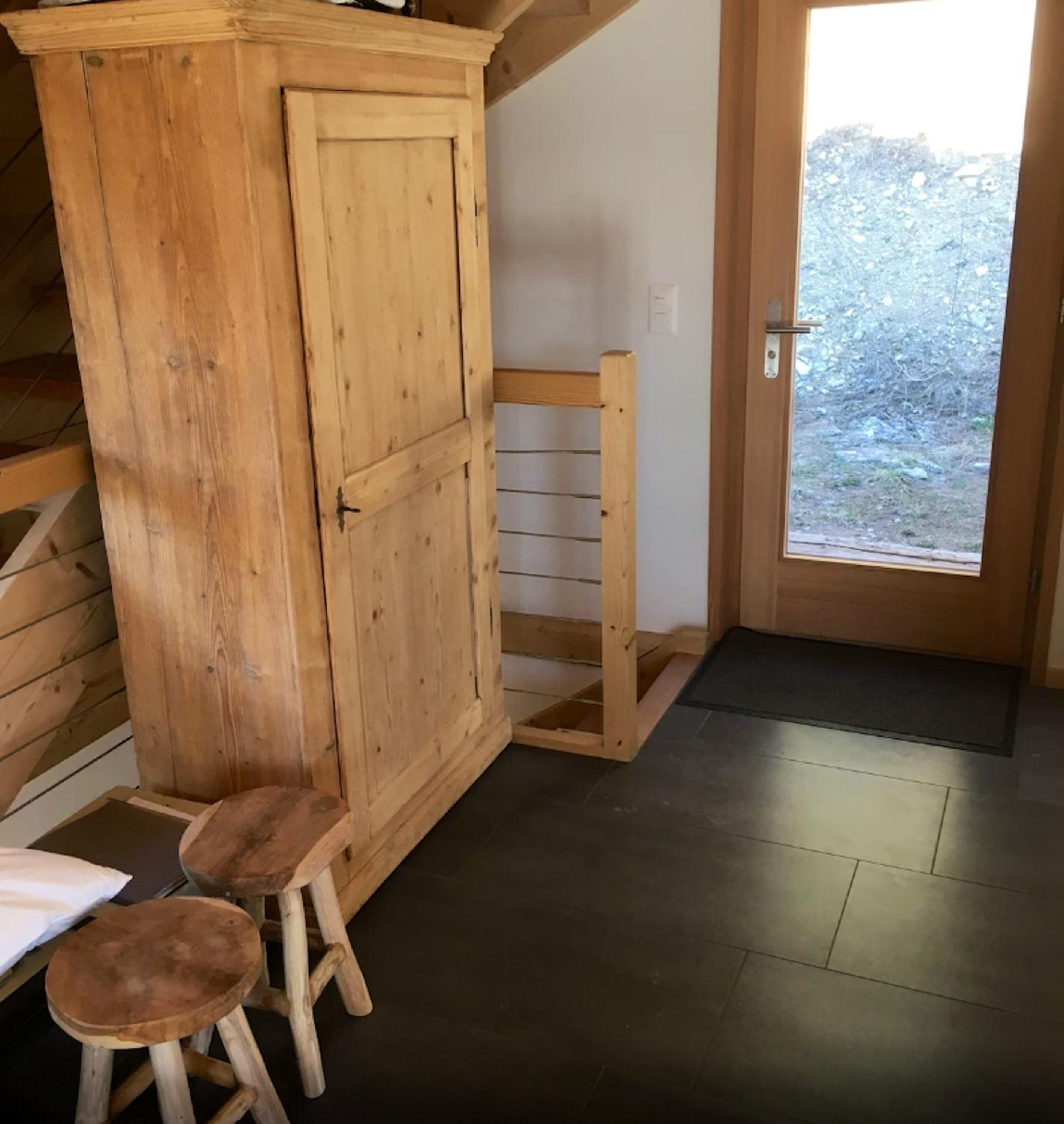 Contemporary Chalet in Mont-Noble with Mountain View.