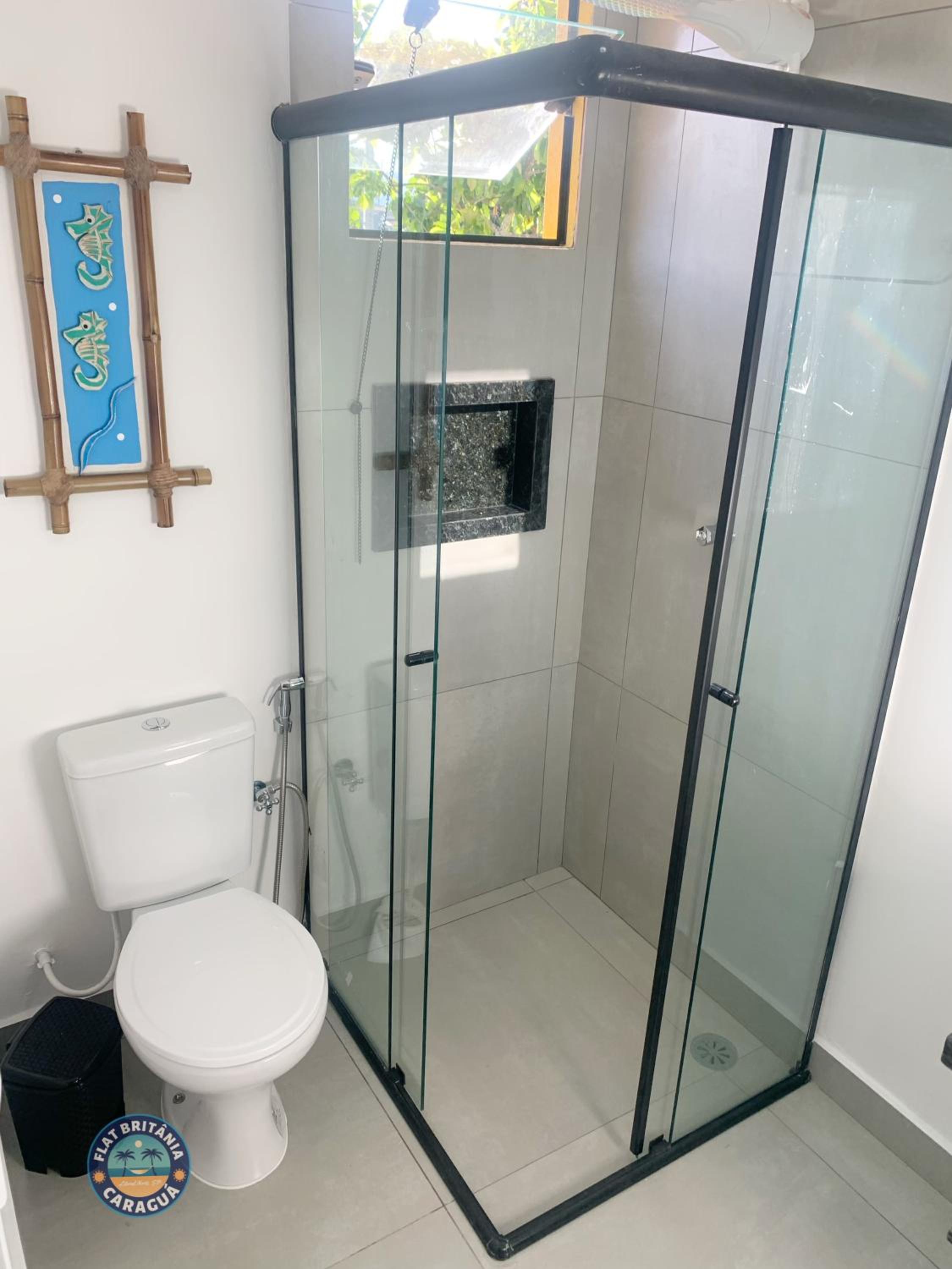 Charmoso Flat Novo com Ar Perto do Mar