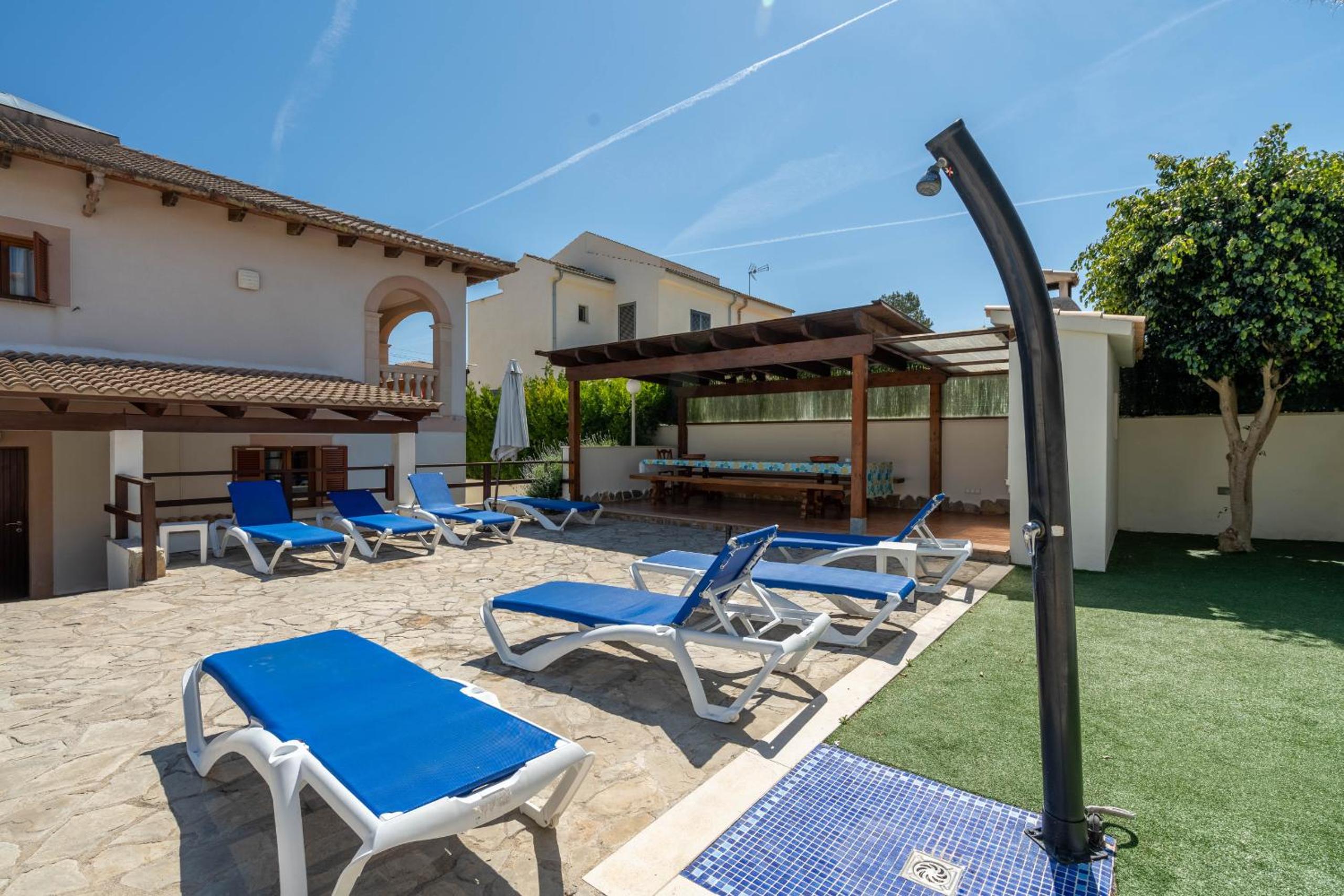 Playa de muro - 4579-52 Mallorca by 5StarsHome - heated saltwater swimming pool view 2
