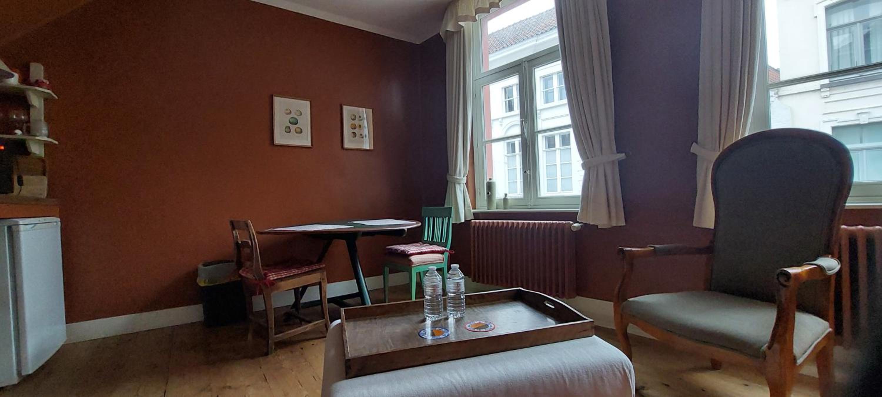appartement in b&b de Corenbloem centrum van Brugge