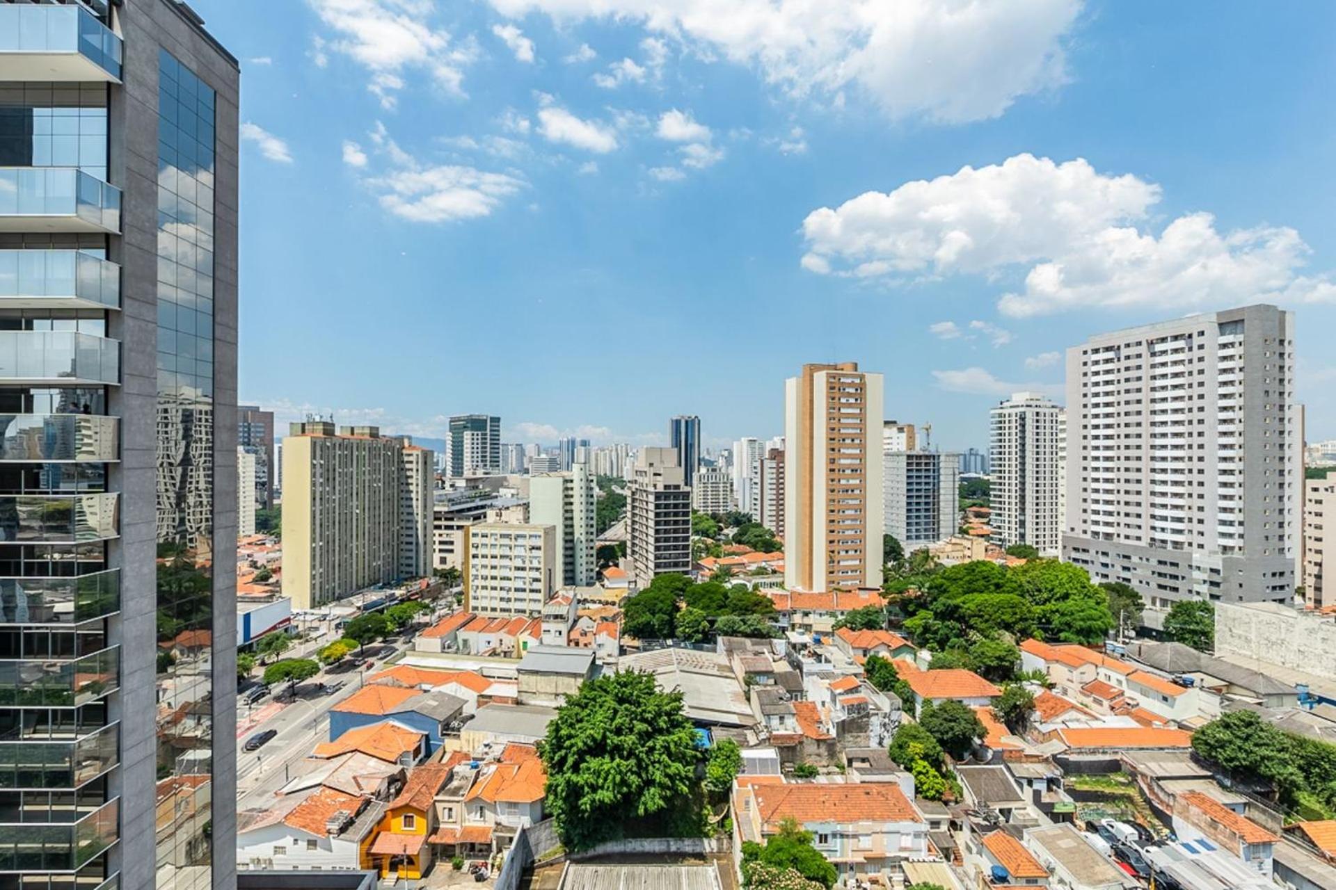 Studios Novíssimos com Piscina no Rooftop e vista para o Allianz Parque