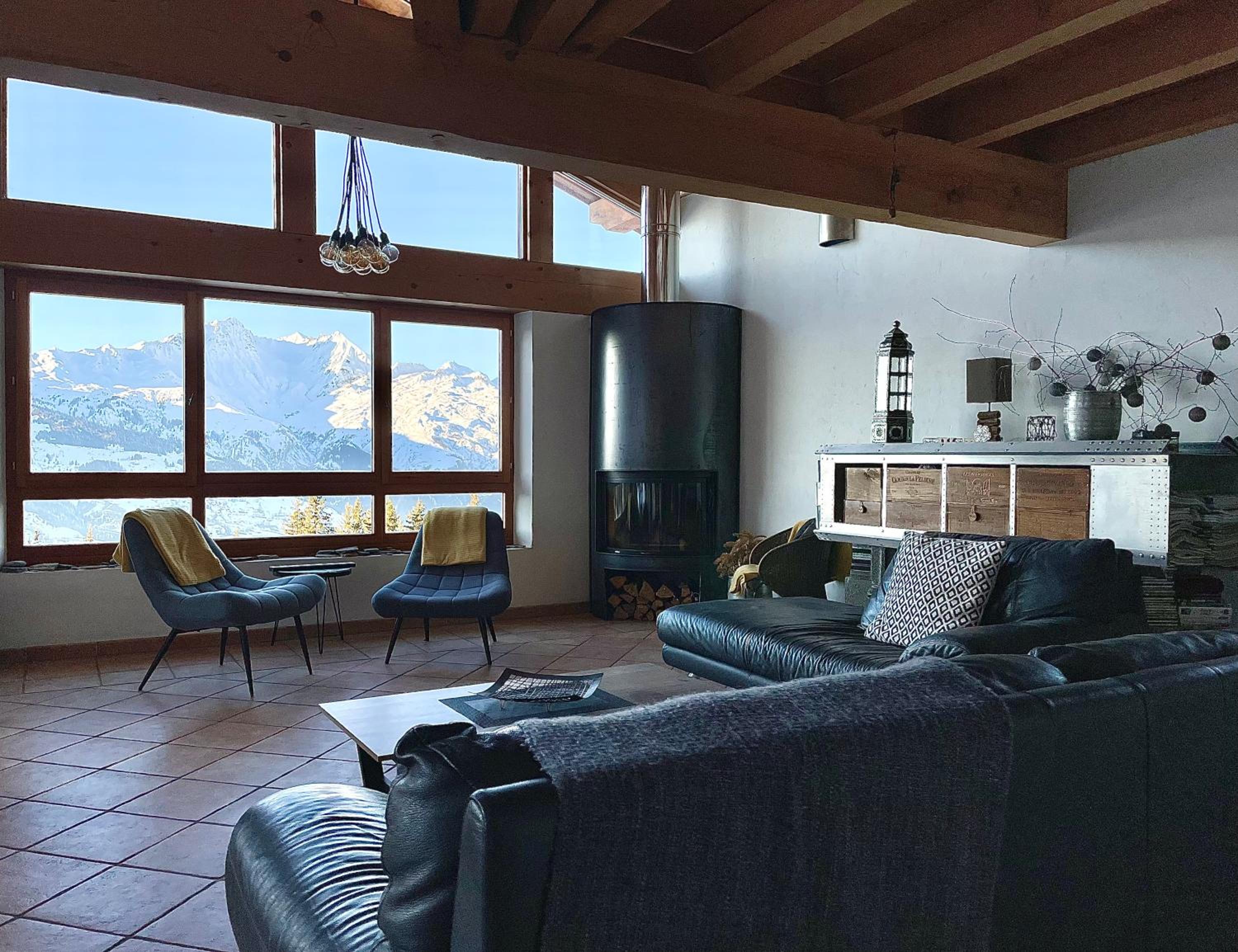 Arc 1800, le Chalet Manaro avec sa vue panoramique view 5