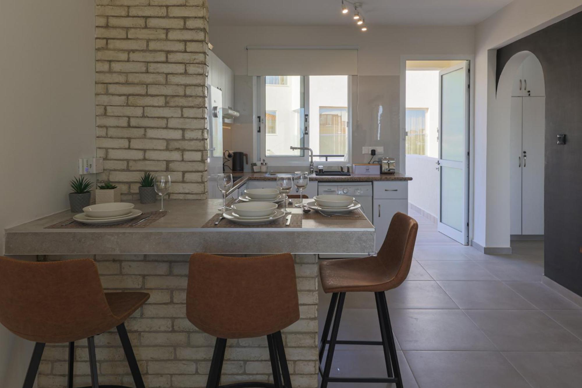 Eden Blue-Horizon 1B, Paphos, Sea View, Pool