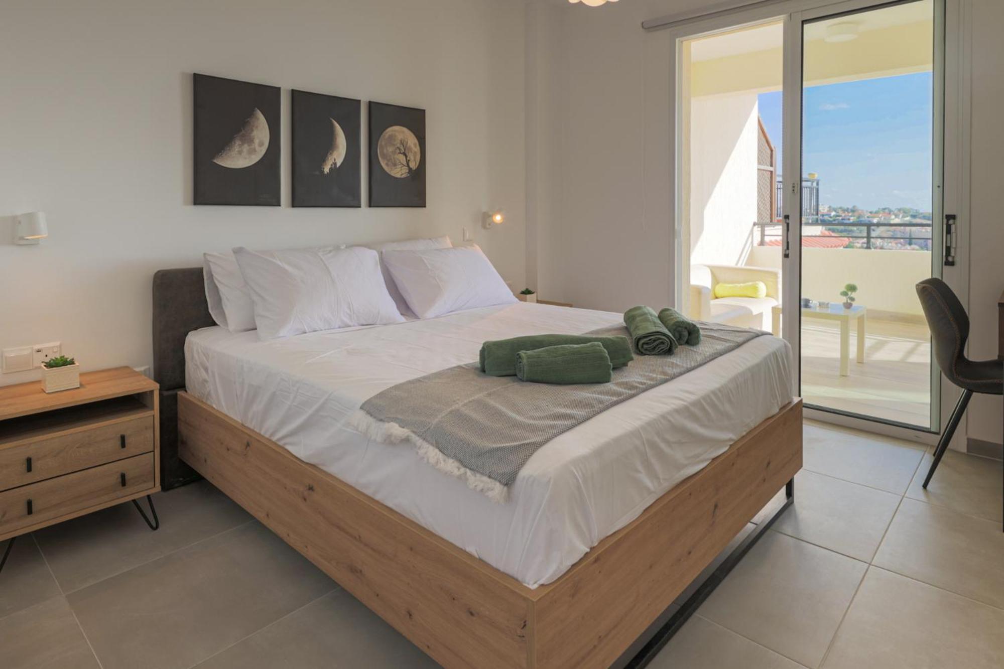 Eden Blue-Horizon 1B, Paphos, Sea View, Pool