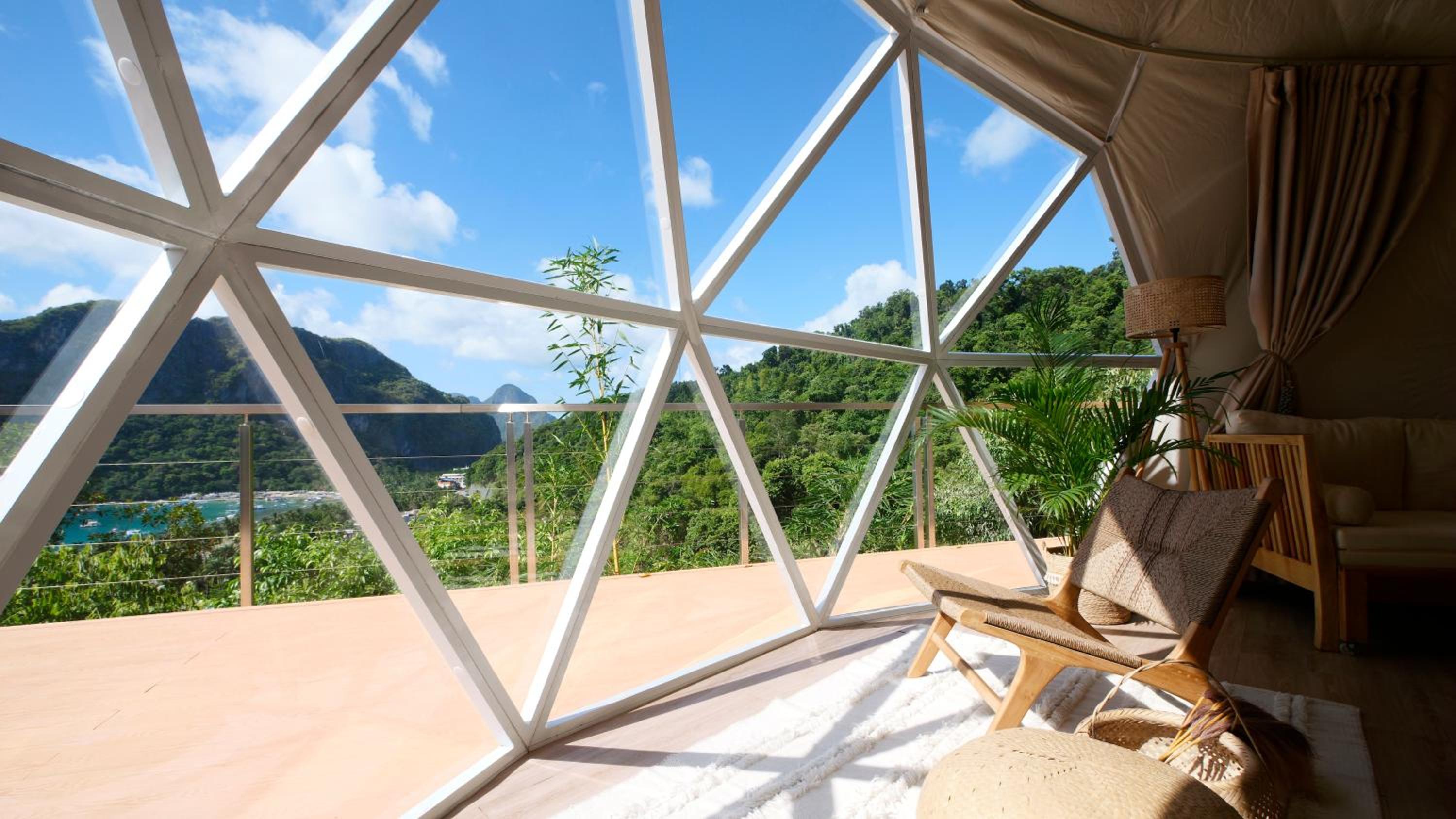 The Seaview Dome - Glamping at Karuna El Nido view 5
