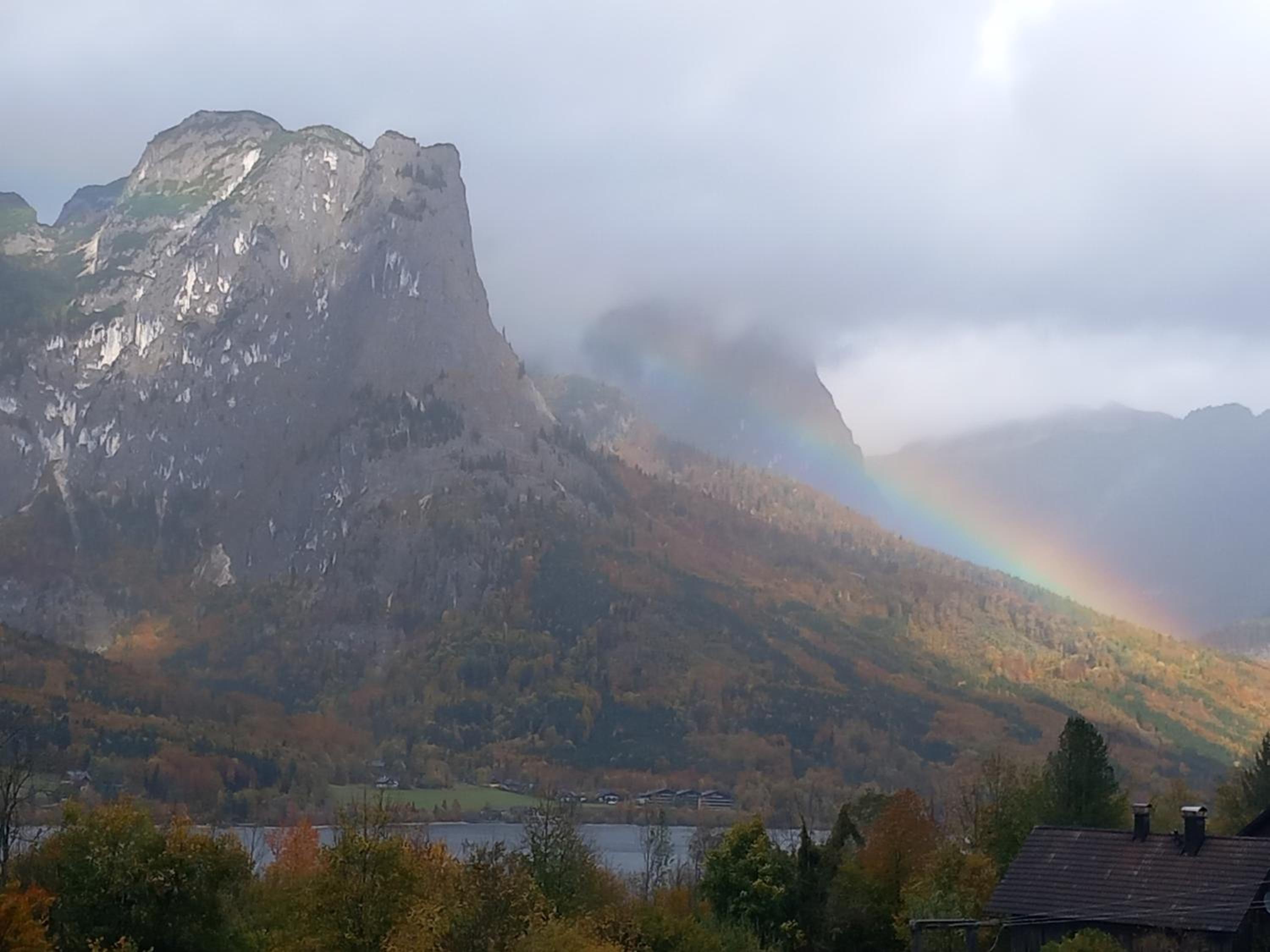 S'Rastl direkt mit Bergpanorama
