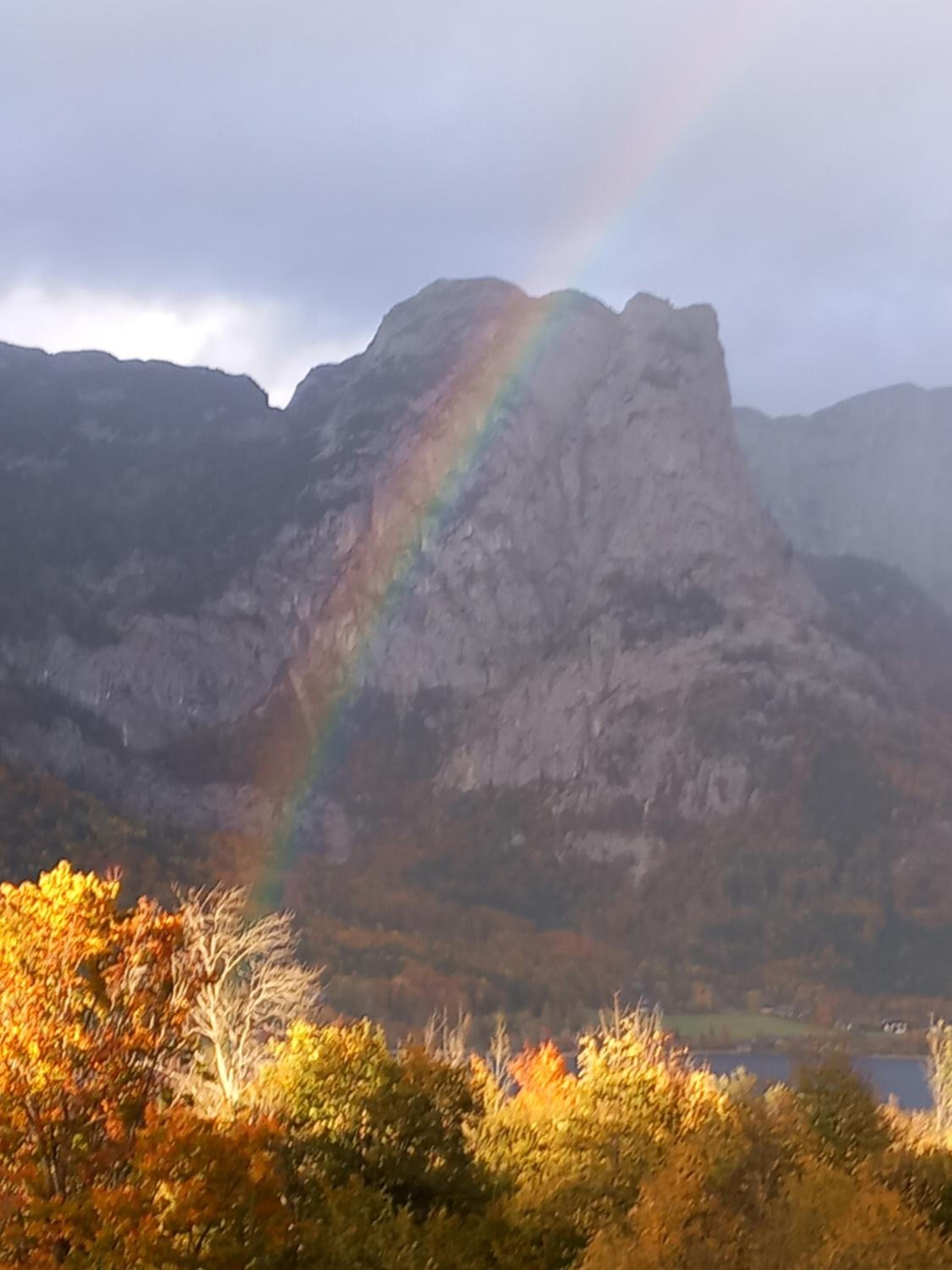 S'Rastl direkt mit Bergpanorama