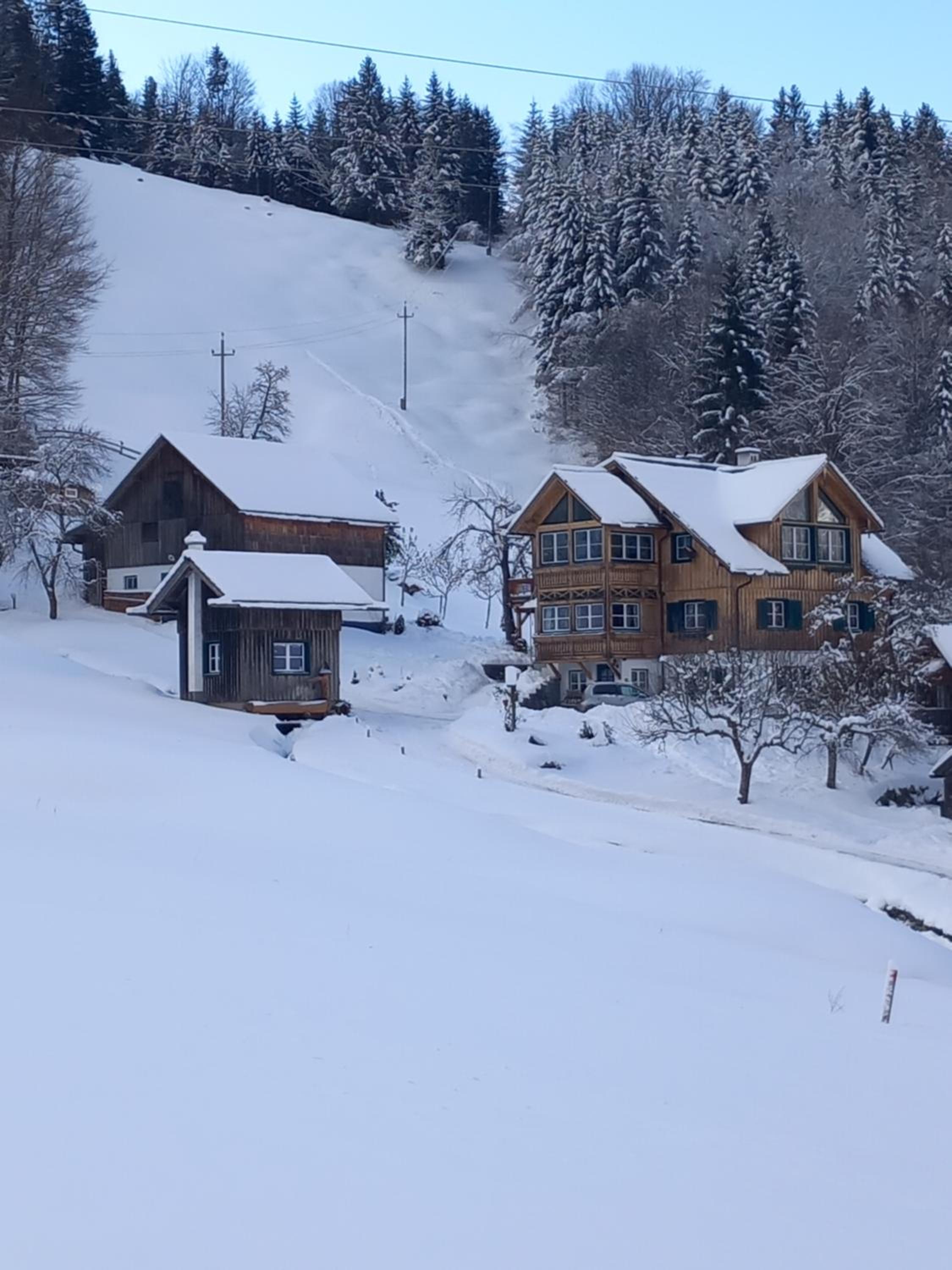 S'Rastl direkt mit Bergpanorama