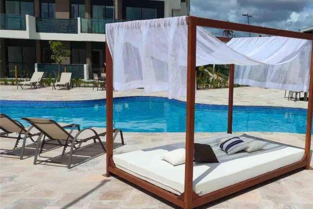 Studio em Porto de Galinhas - vista p Piscina