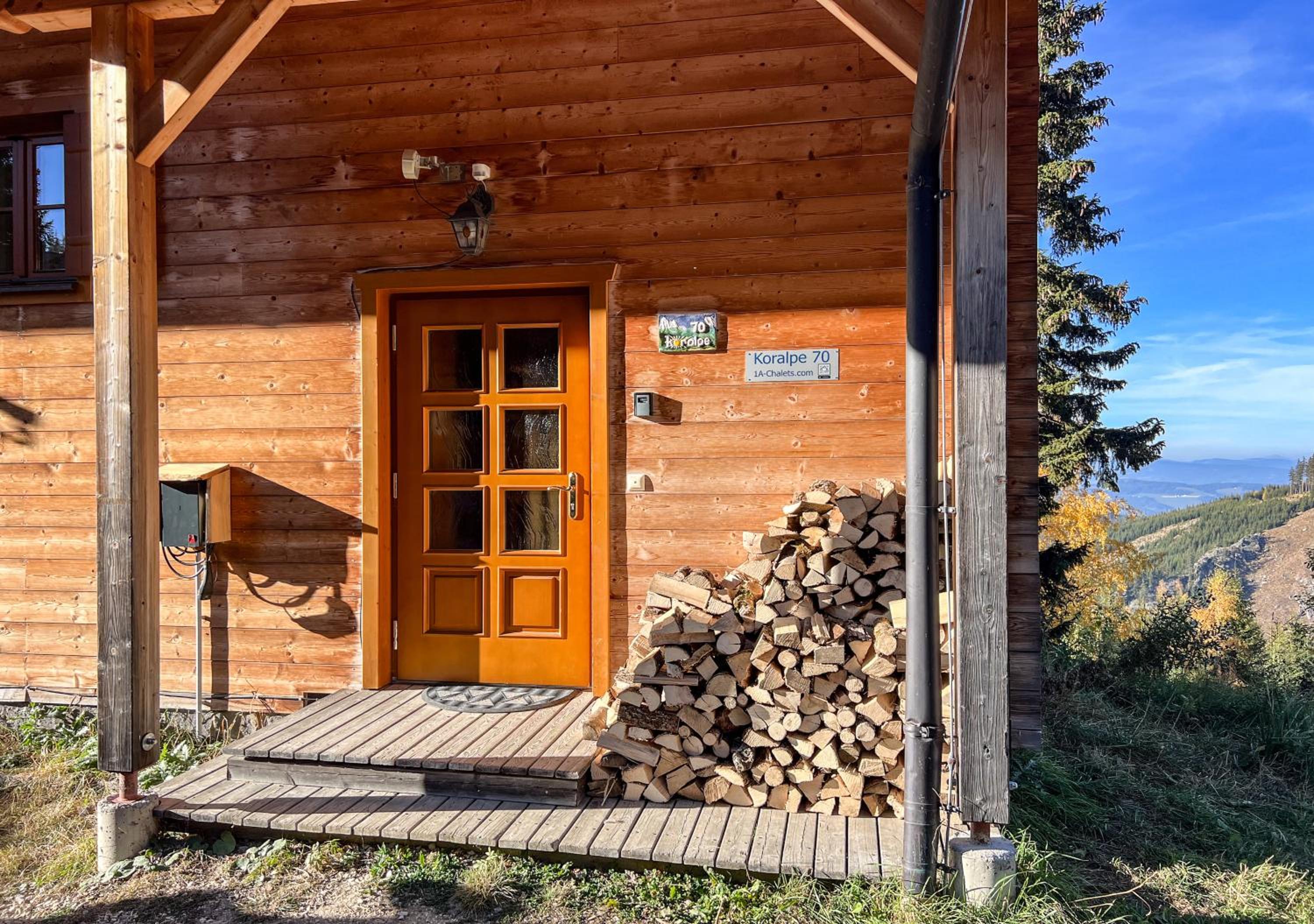 1A Chalet Koralpe Wandern, Grillen mit Sauna und Wellness