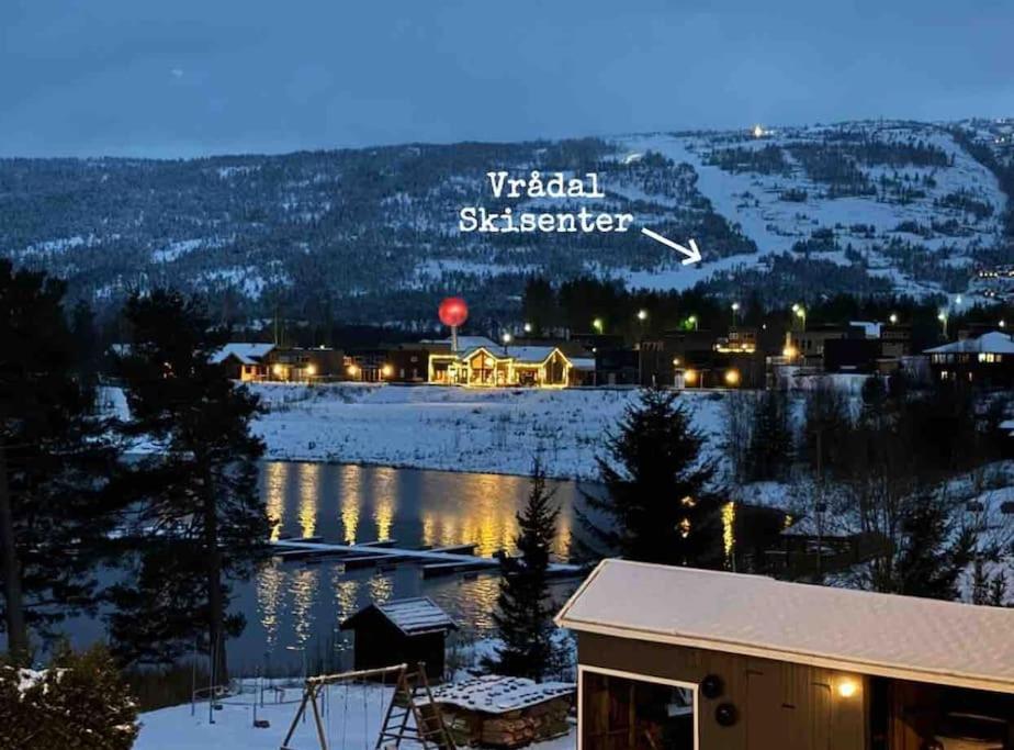 Lakefront Villa, exclusive leisure property near Vrådal Golf & Vrådal Panorama Ski center