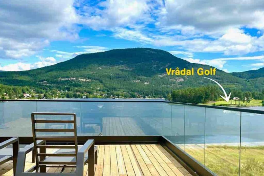 Lakefront Villa, exclusive leisure property near Vrådal Golf & Vrådal Panorama Ski center