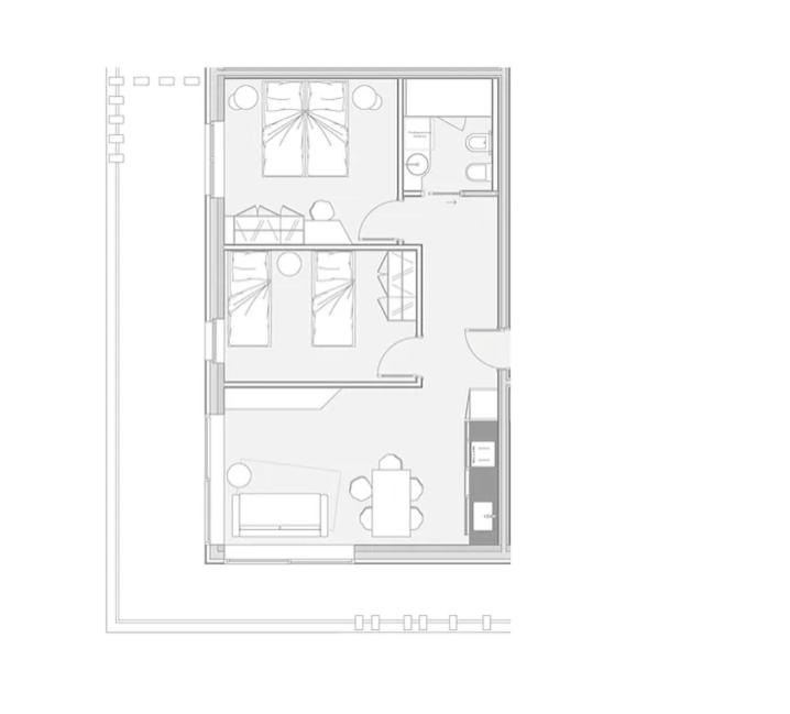 Chalet Larix Andalo Deluxe Apartments view 5