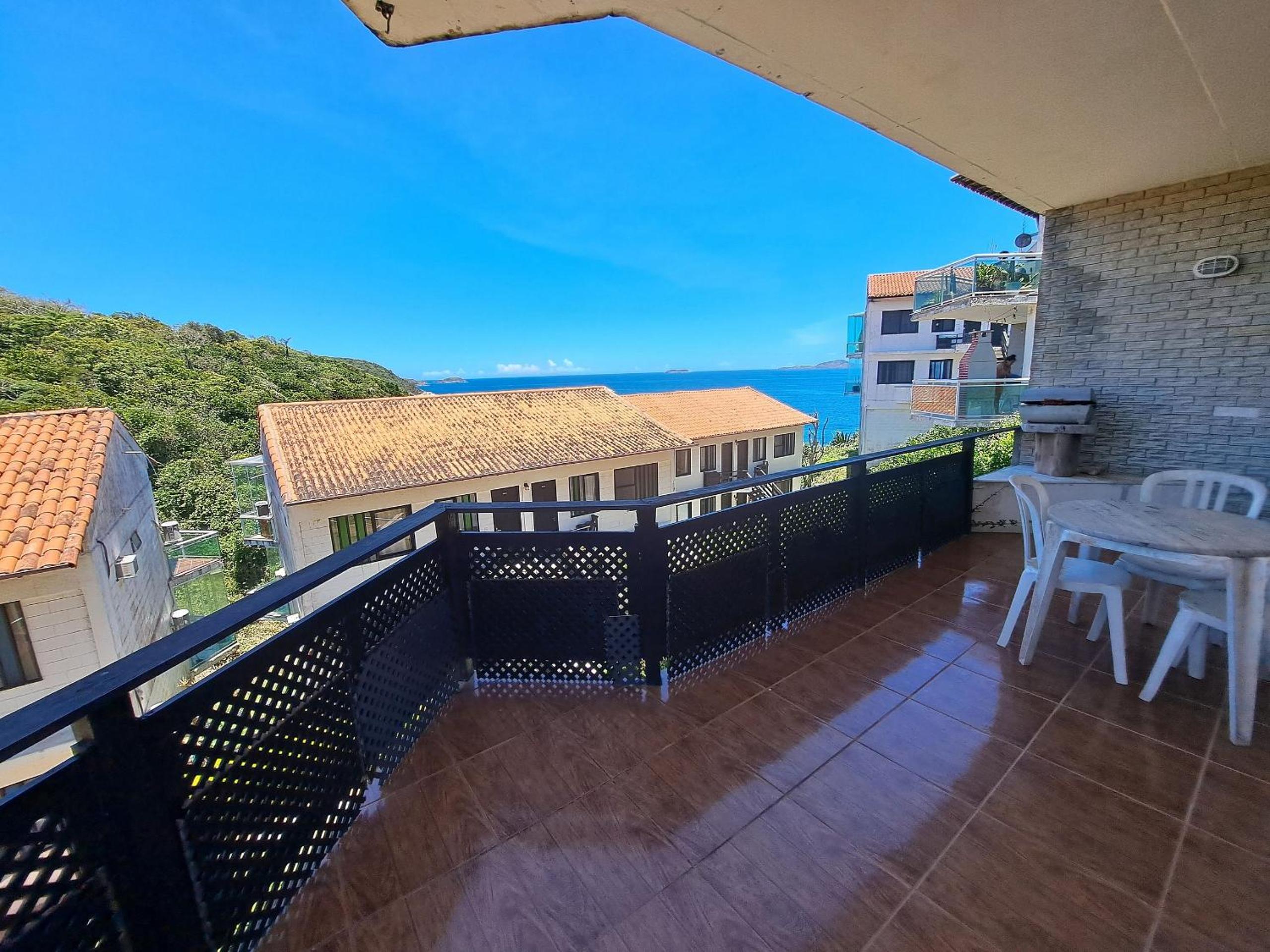 Beautiful 2 Bedrooms with Parking Space in Búzios, Stunning Sea View