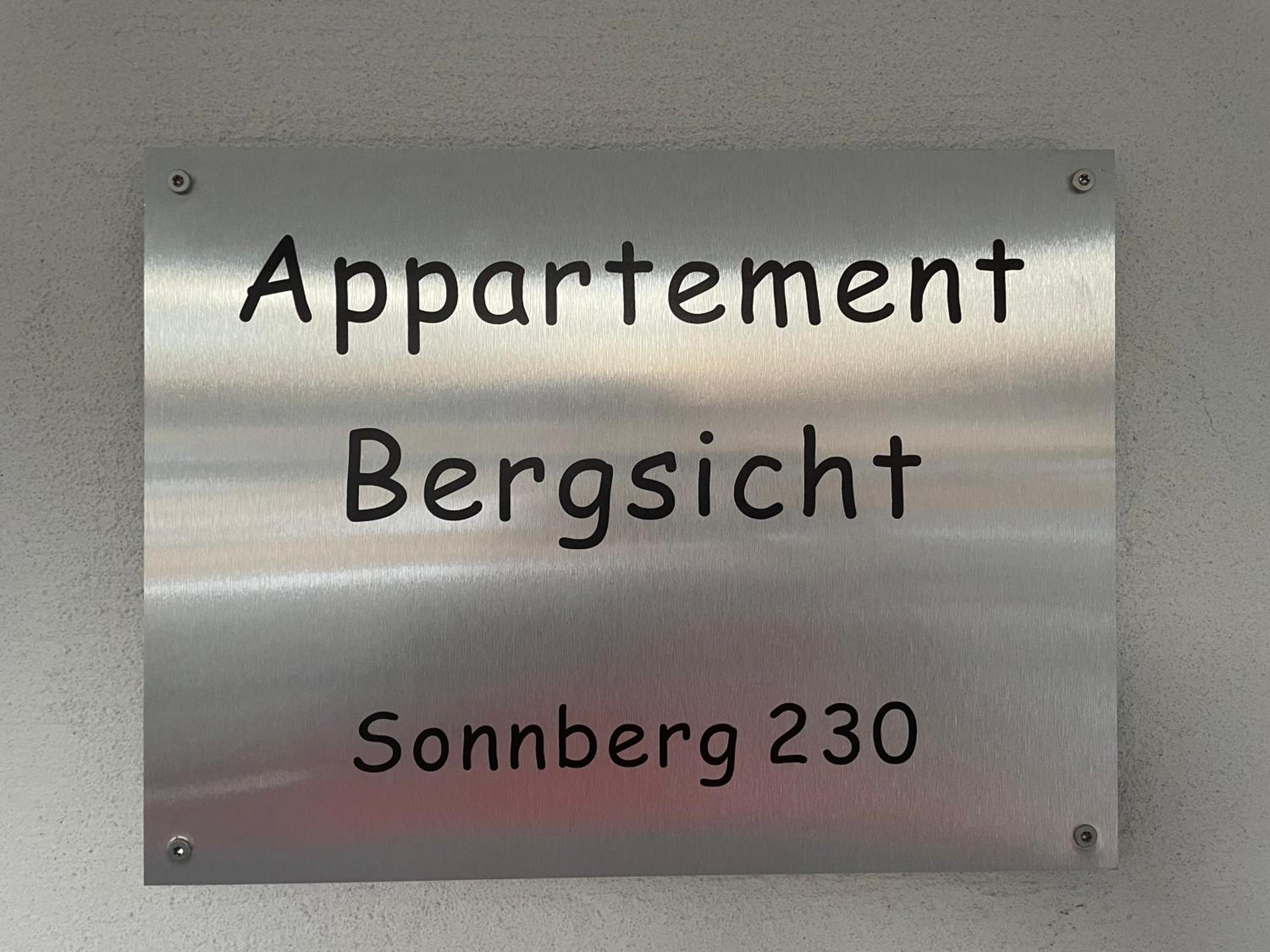 Appartement Bergsicht