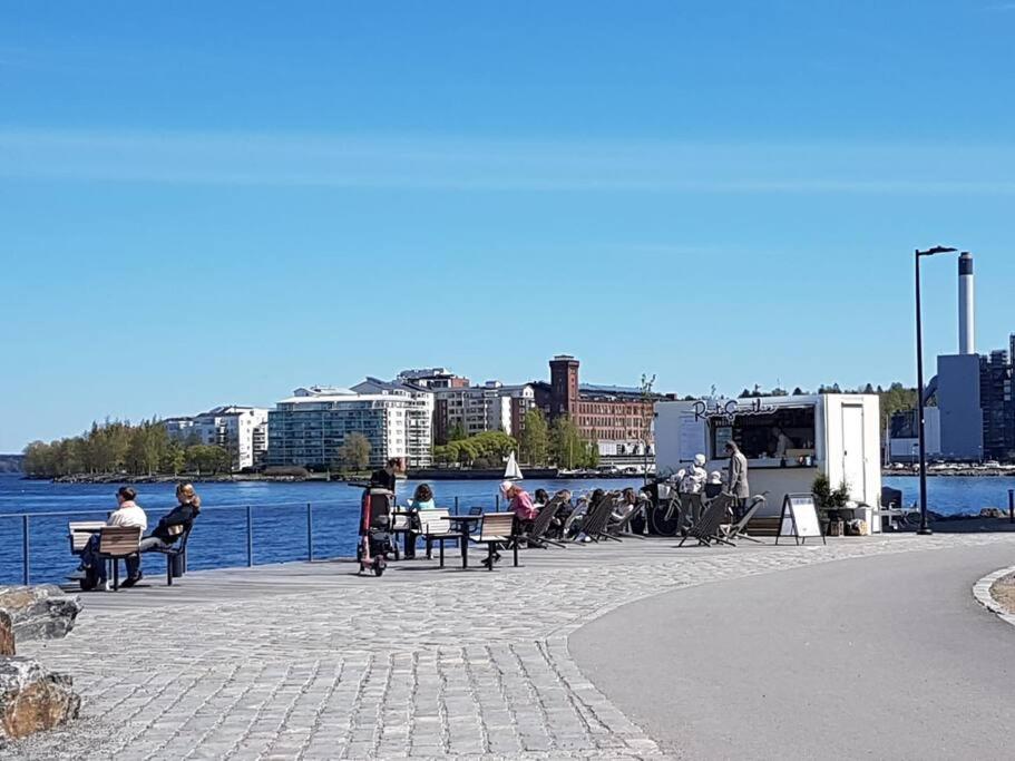 Upea kaksio Näsijärven rannalla