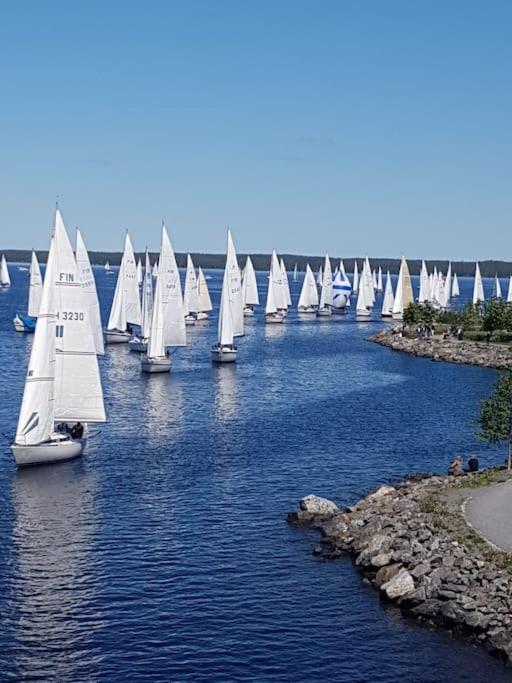 Upea kaksio Näsijärven rannalla