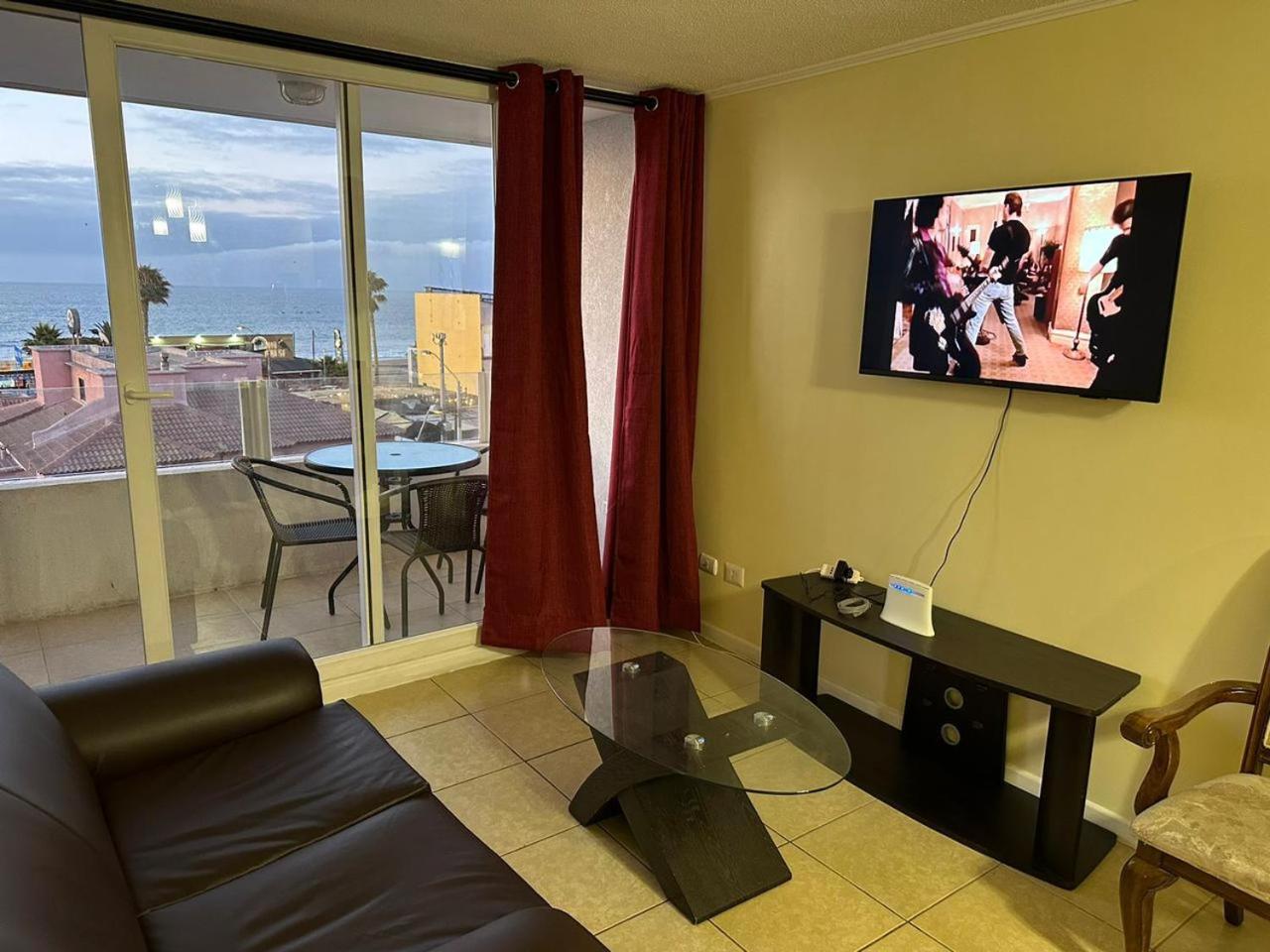 Departamento frente a la playa