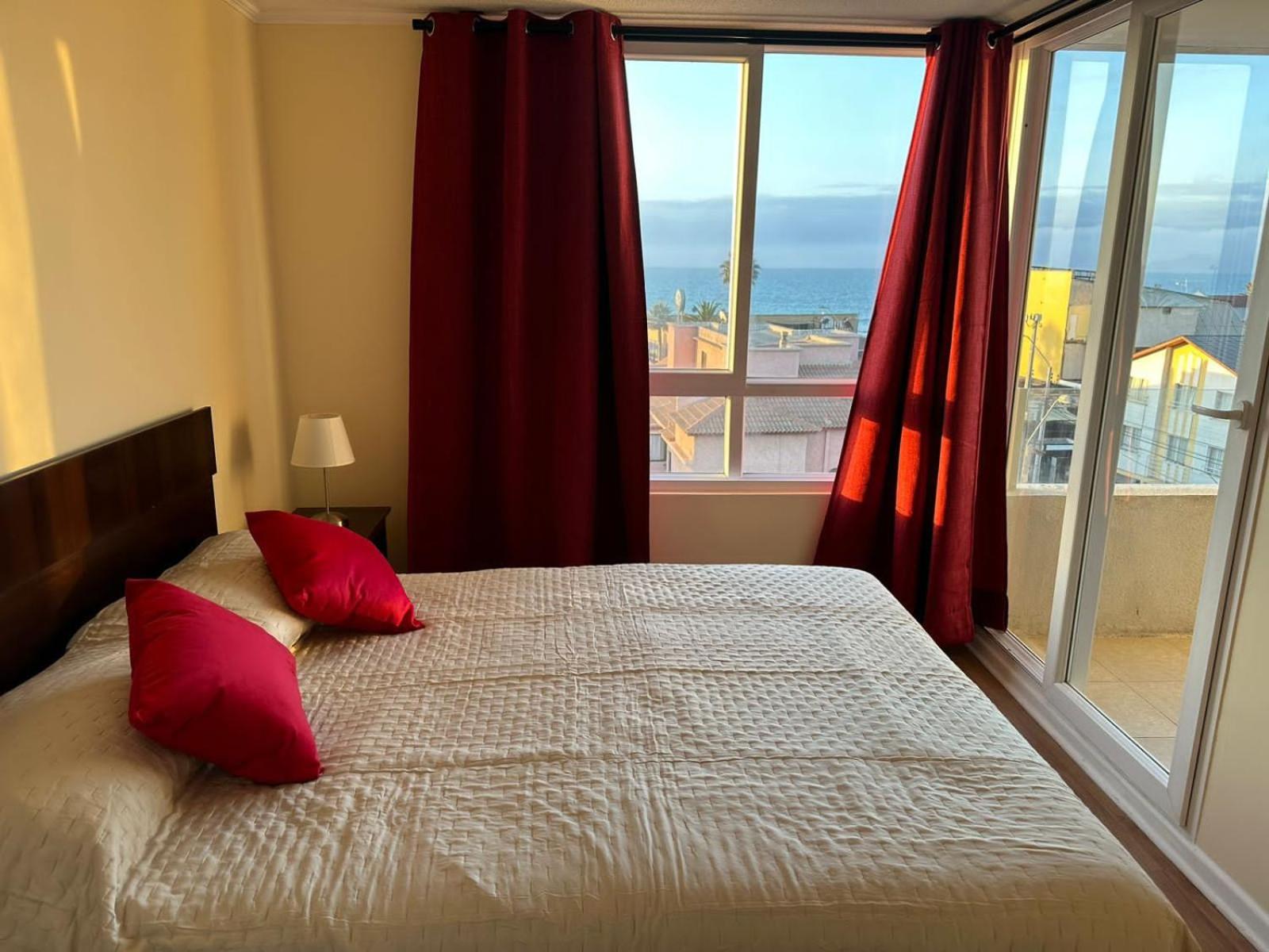 Departamento frente a la playa