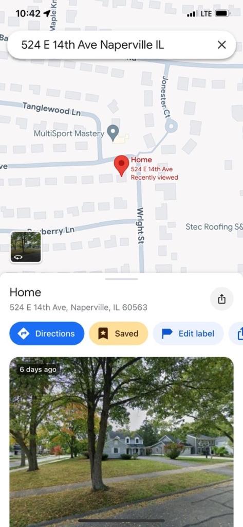 B5 A private room in Naperville downtown with desk and Wi-Fi near everything view 2