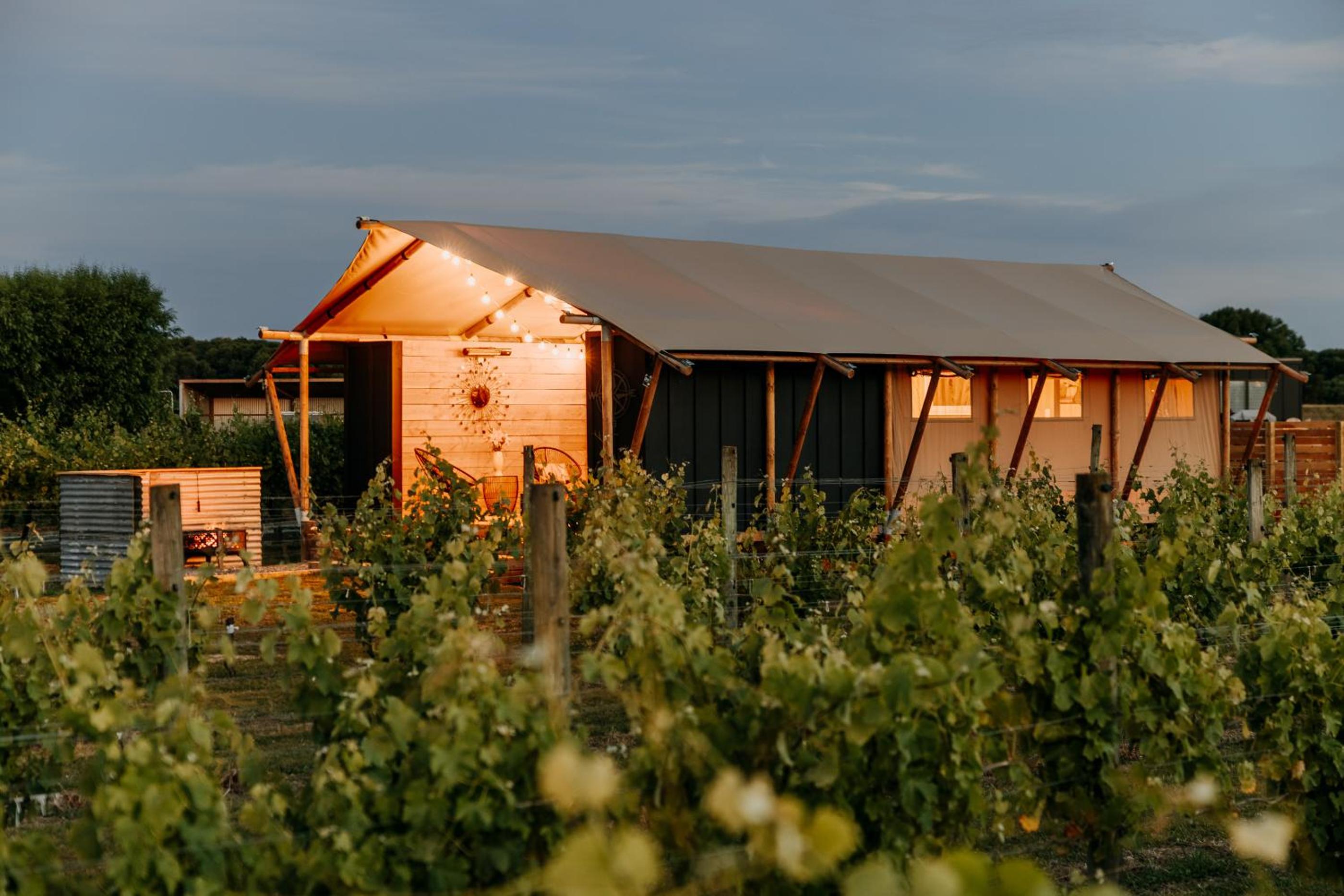 Villas & Vines Glamping view 2