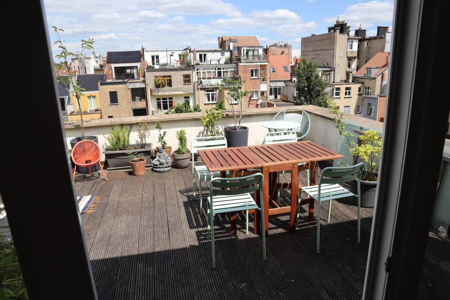Appartement 2 chambres grande terrasse centre de Bruxelles