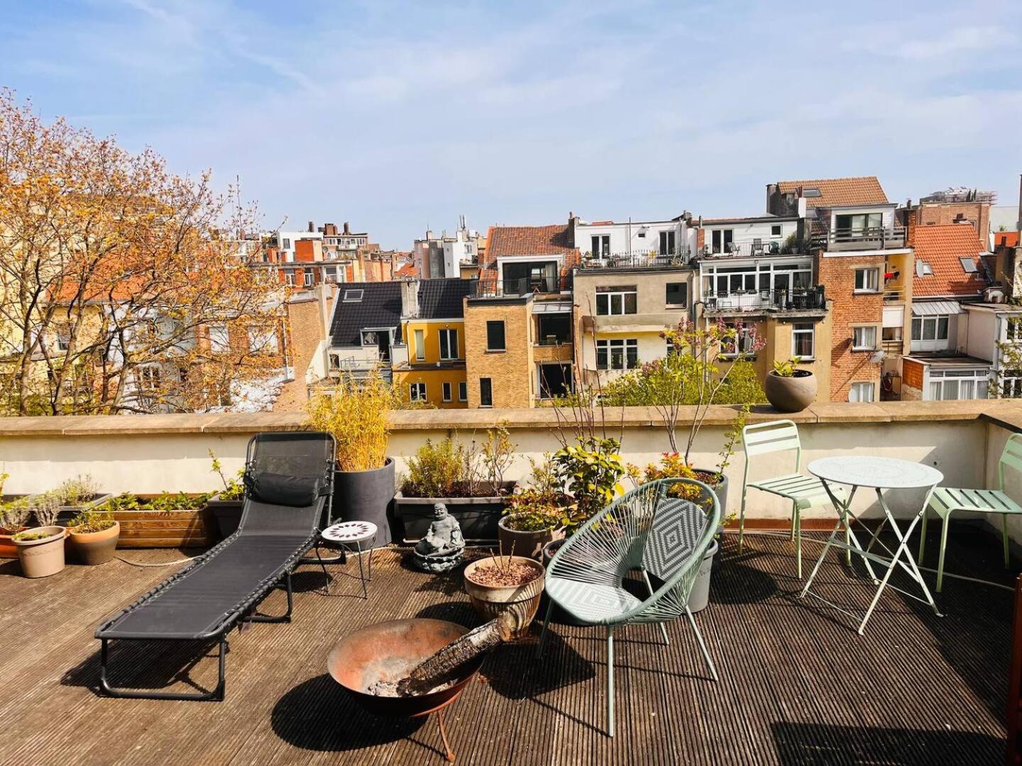 Appartement 2 chambres grande terrasse centre de Bruxelles