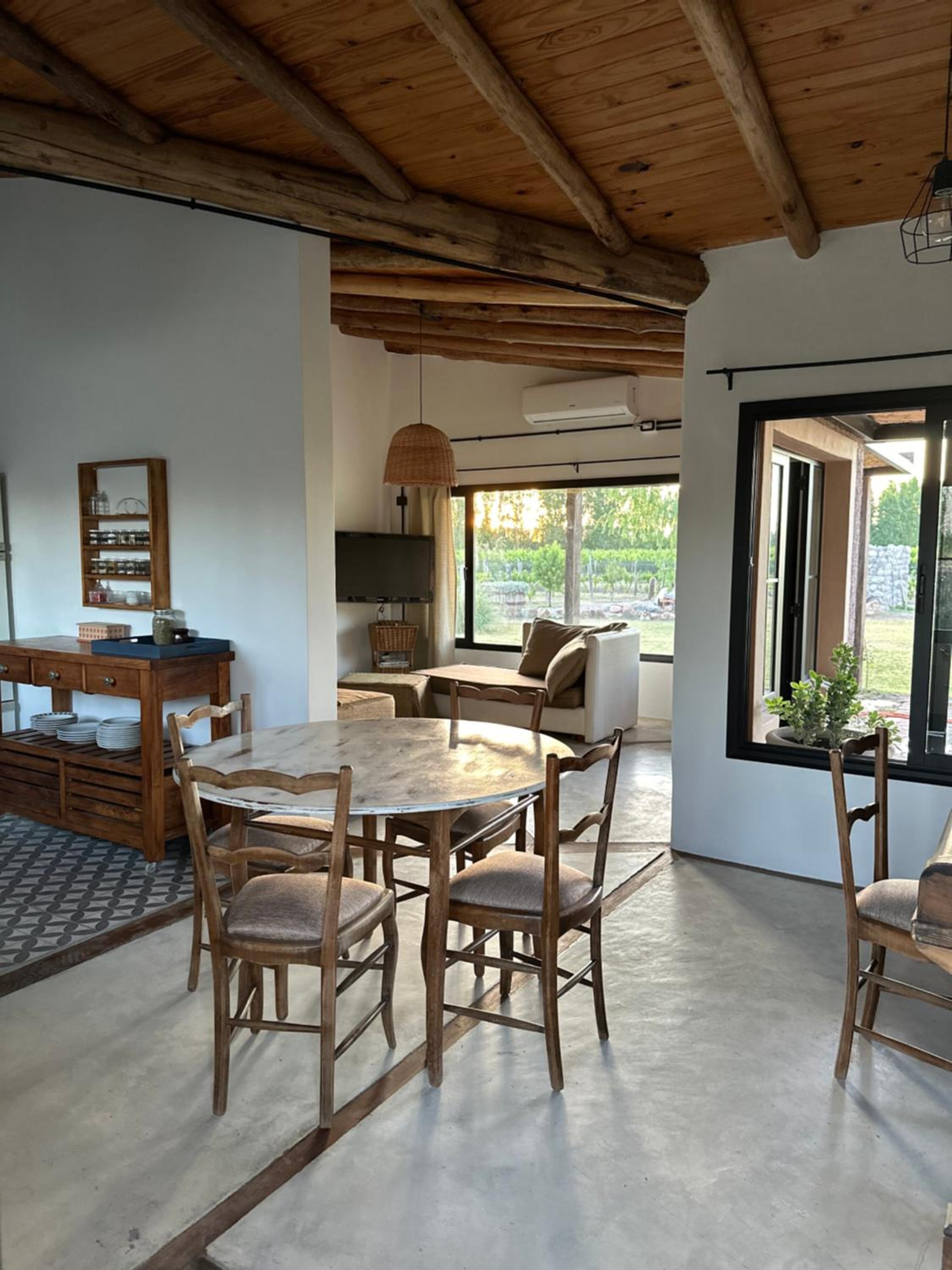 Casa entre viñas