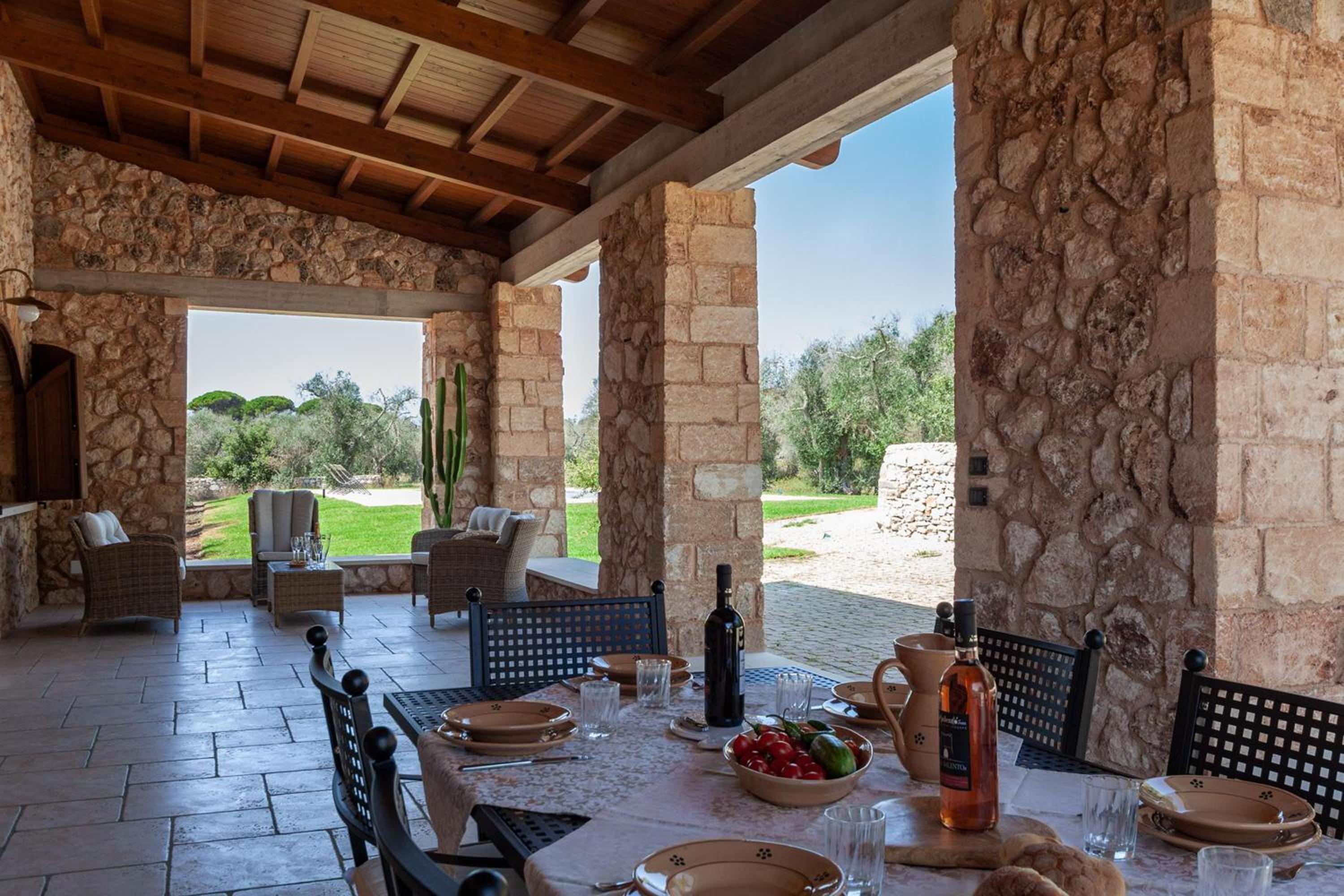 Villa Salentina With Garden And Pool - Happy Rentals view 3