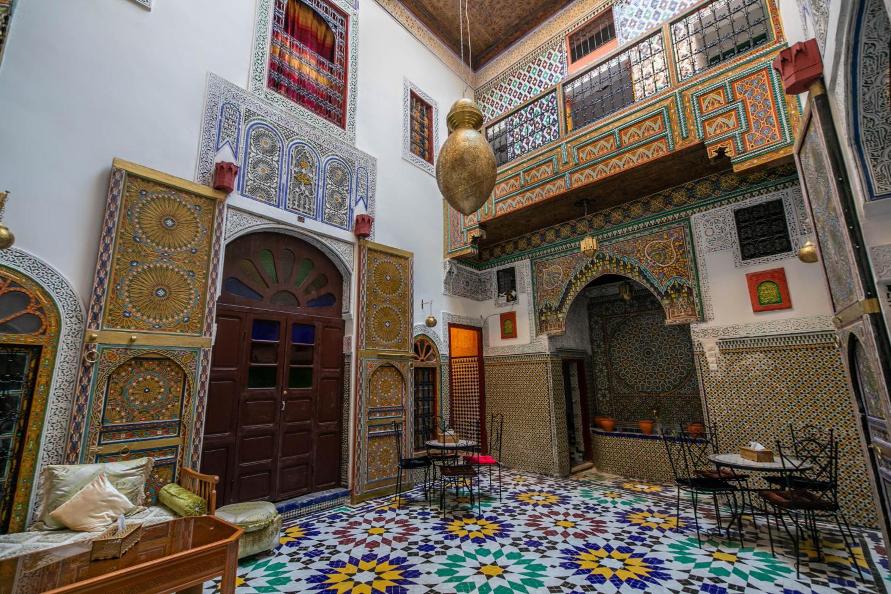 Riad Fez Qamar view 3