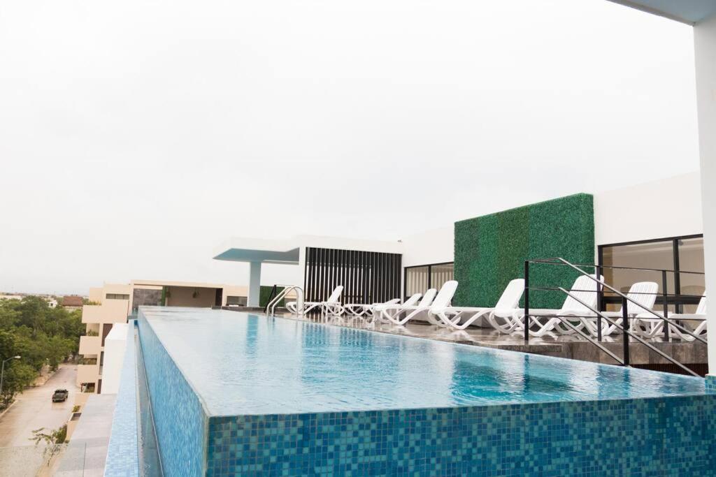 Apartamento 1 dorm amplia terraza Aldea Zama Tulum view 4