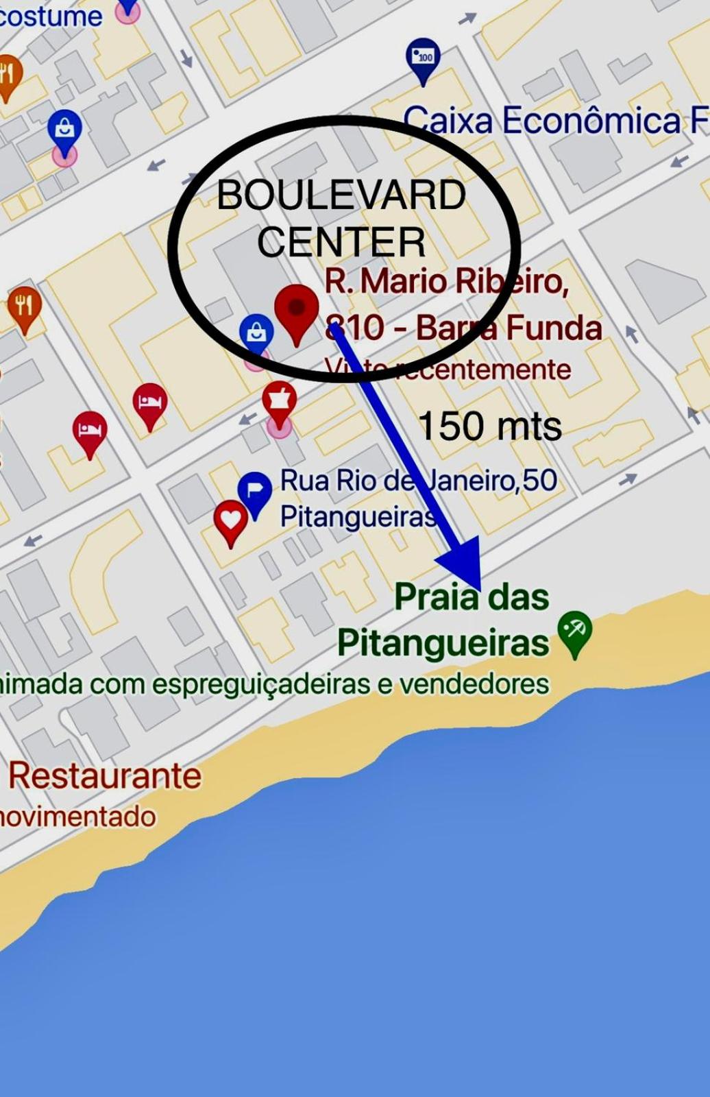kitnet Guarujá pitangueiras boulevard