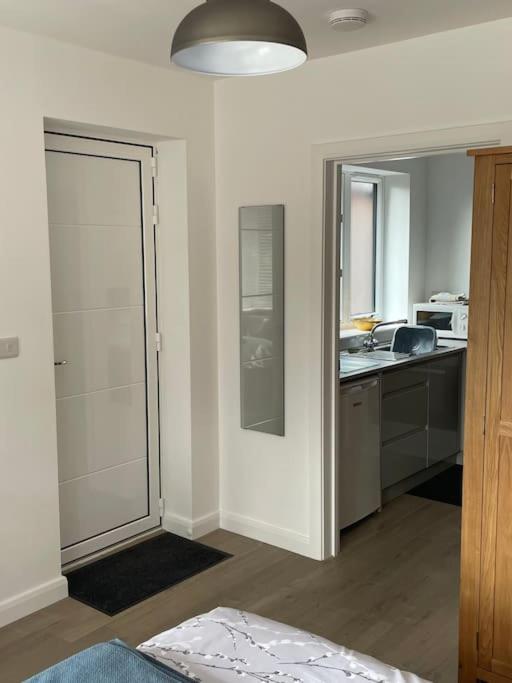 Self contained studio with own entrance & parking view 4