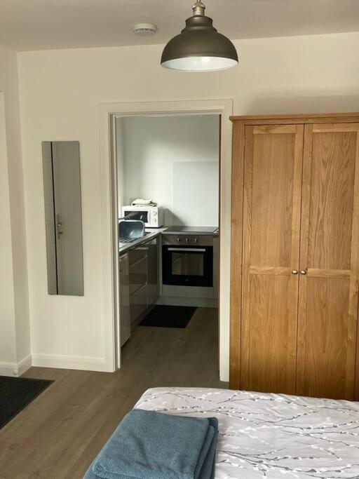 Self contained studio with own entrance & parking view 5