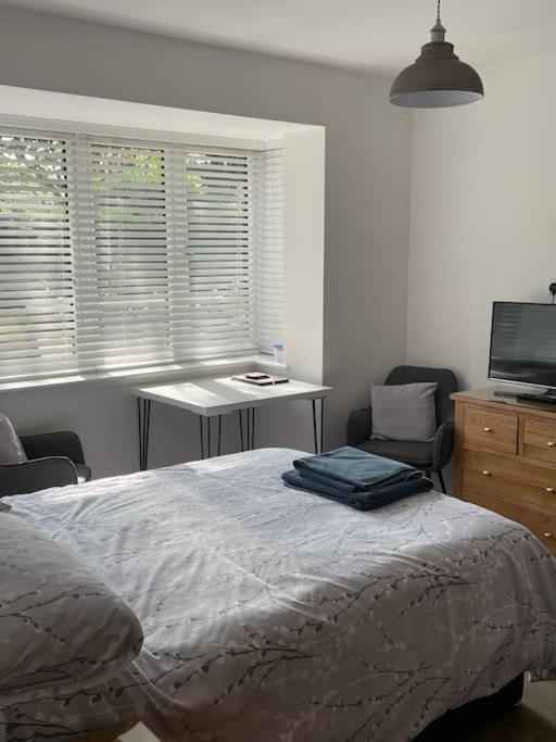 Self contained studio with own entrance & parking view 2