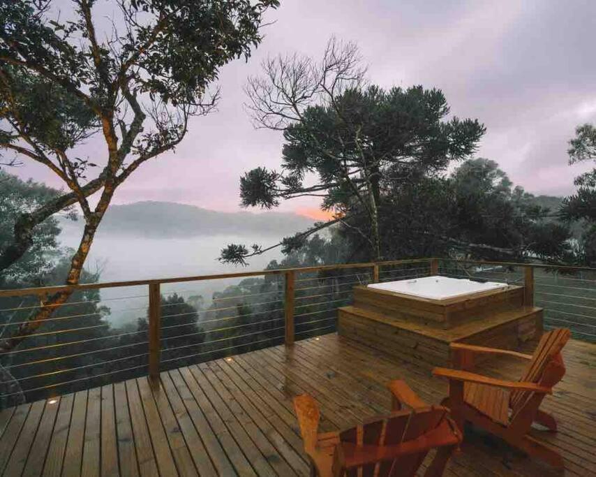 Cabana de altitude maravilhosa.