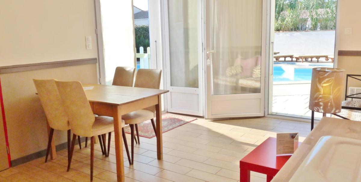 outdoor BBQ area