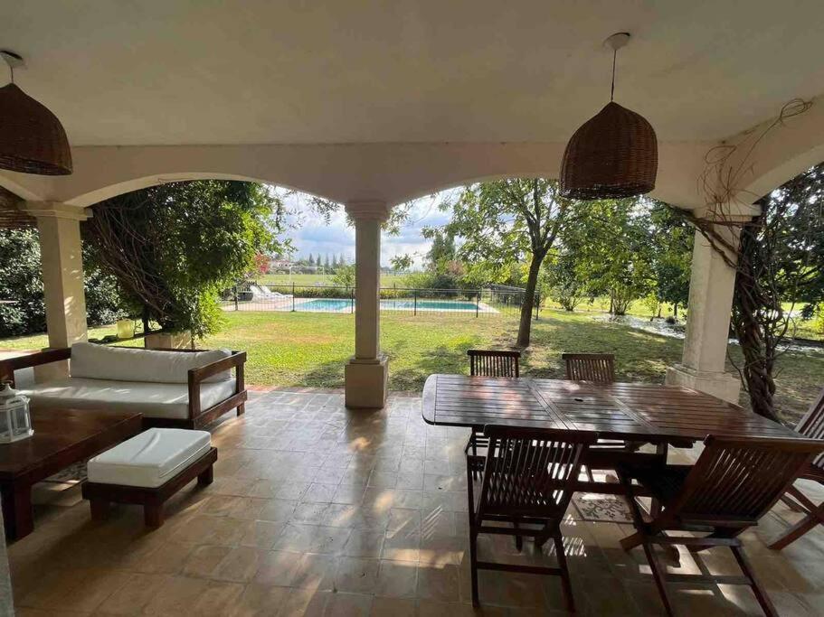 Summer House in Pilar. Office, Garden, Pool