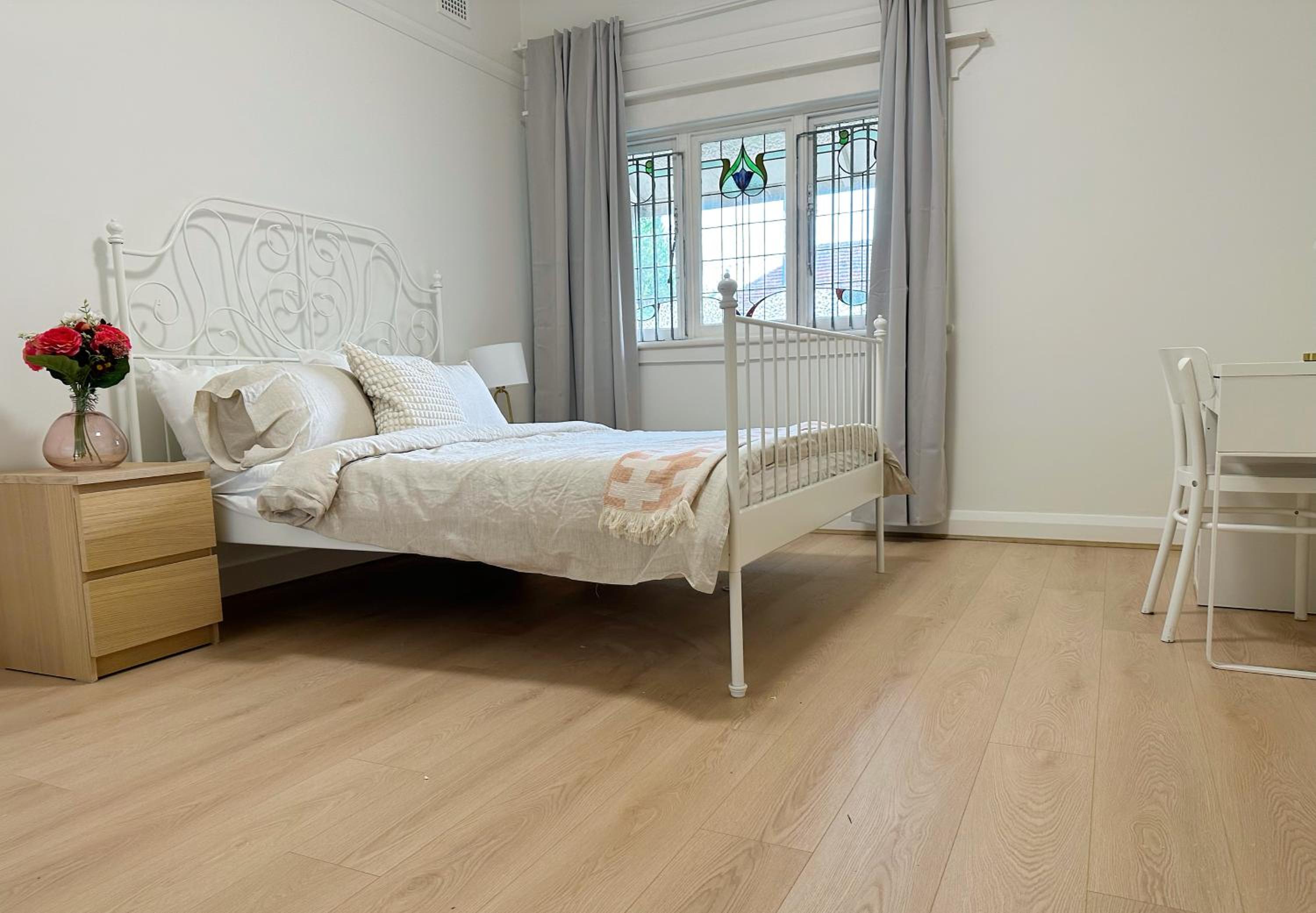 three bedroom house within walking distance to light rail station
