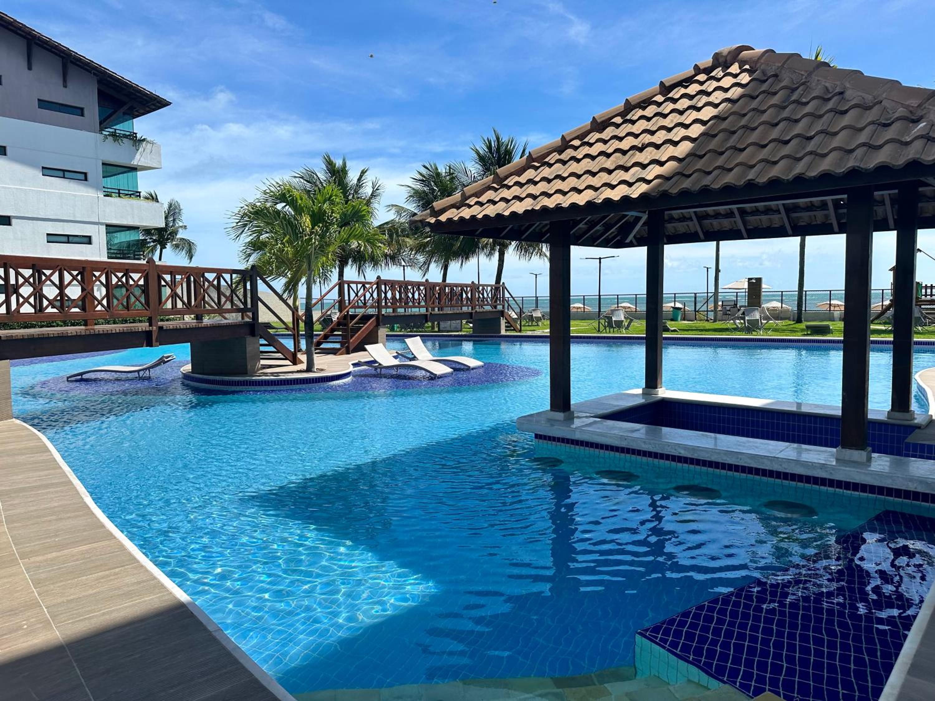 Flat Luxo - Pé na Areia - Maui Beach Residence